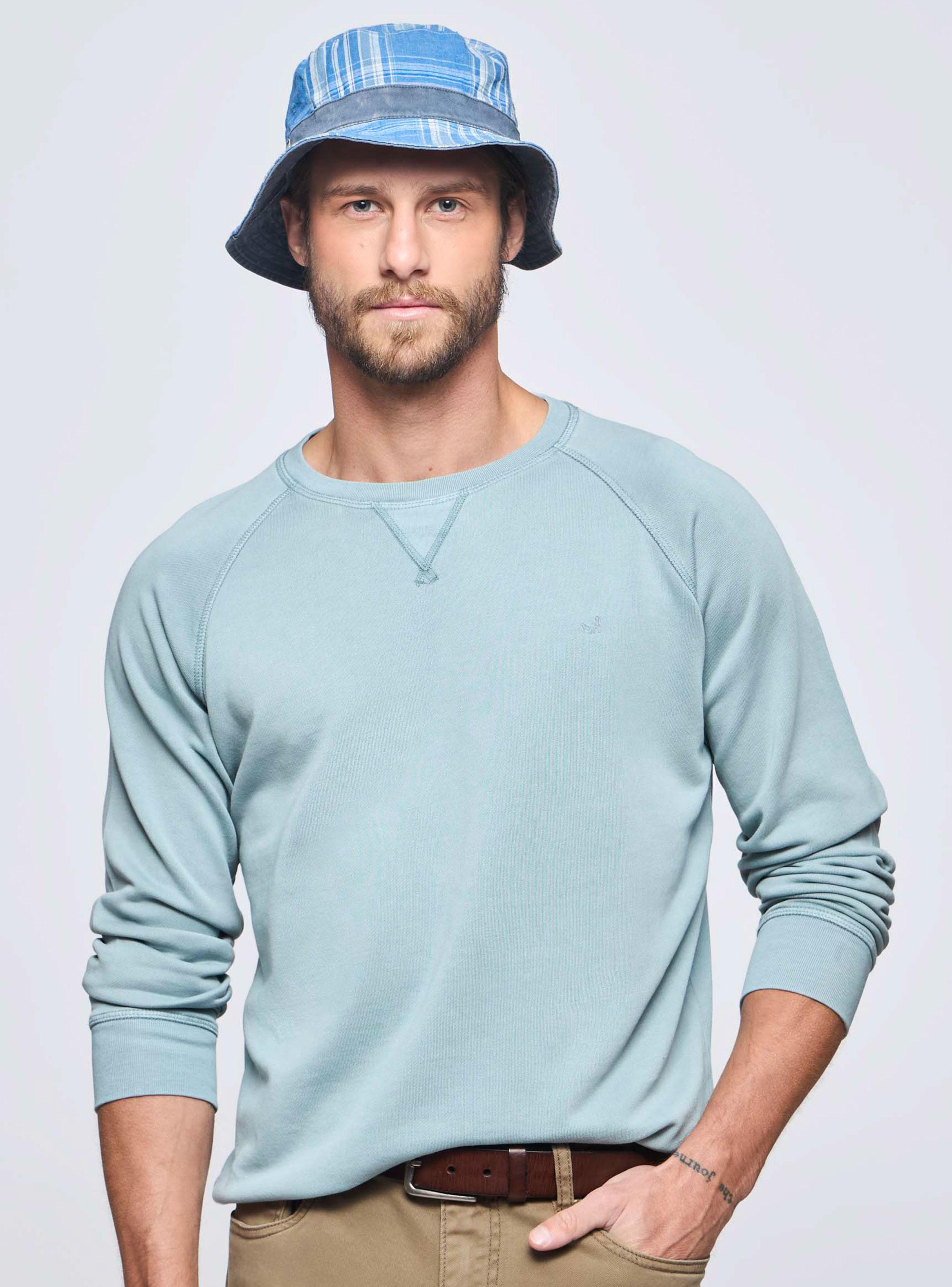 Polerón Manga Larga Regular Fit Cuello Redondo-0