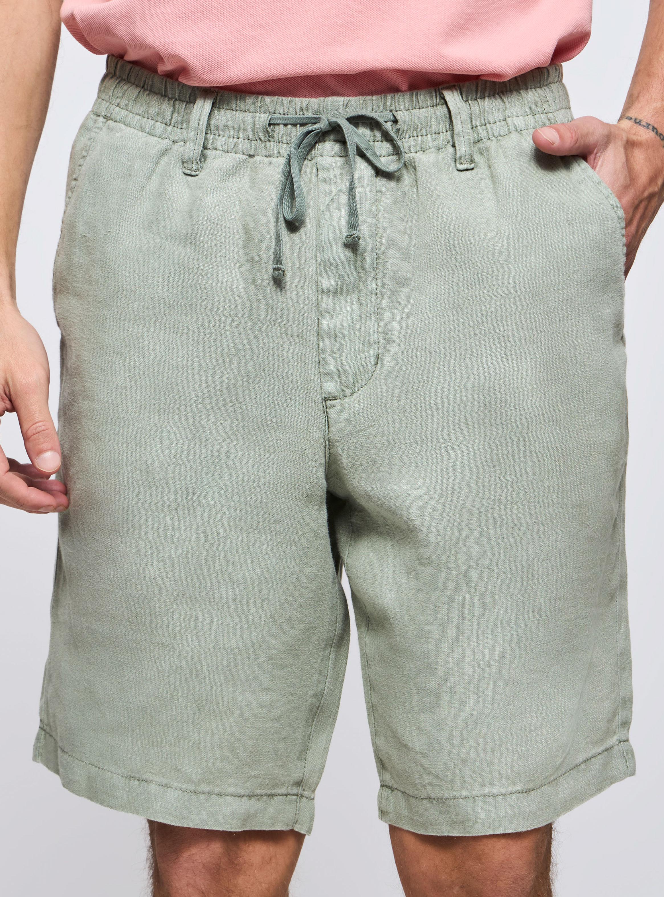 Bermuda Confeccionado en Lino-2