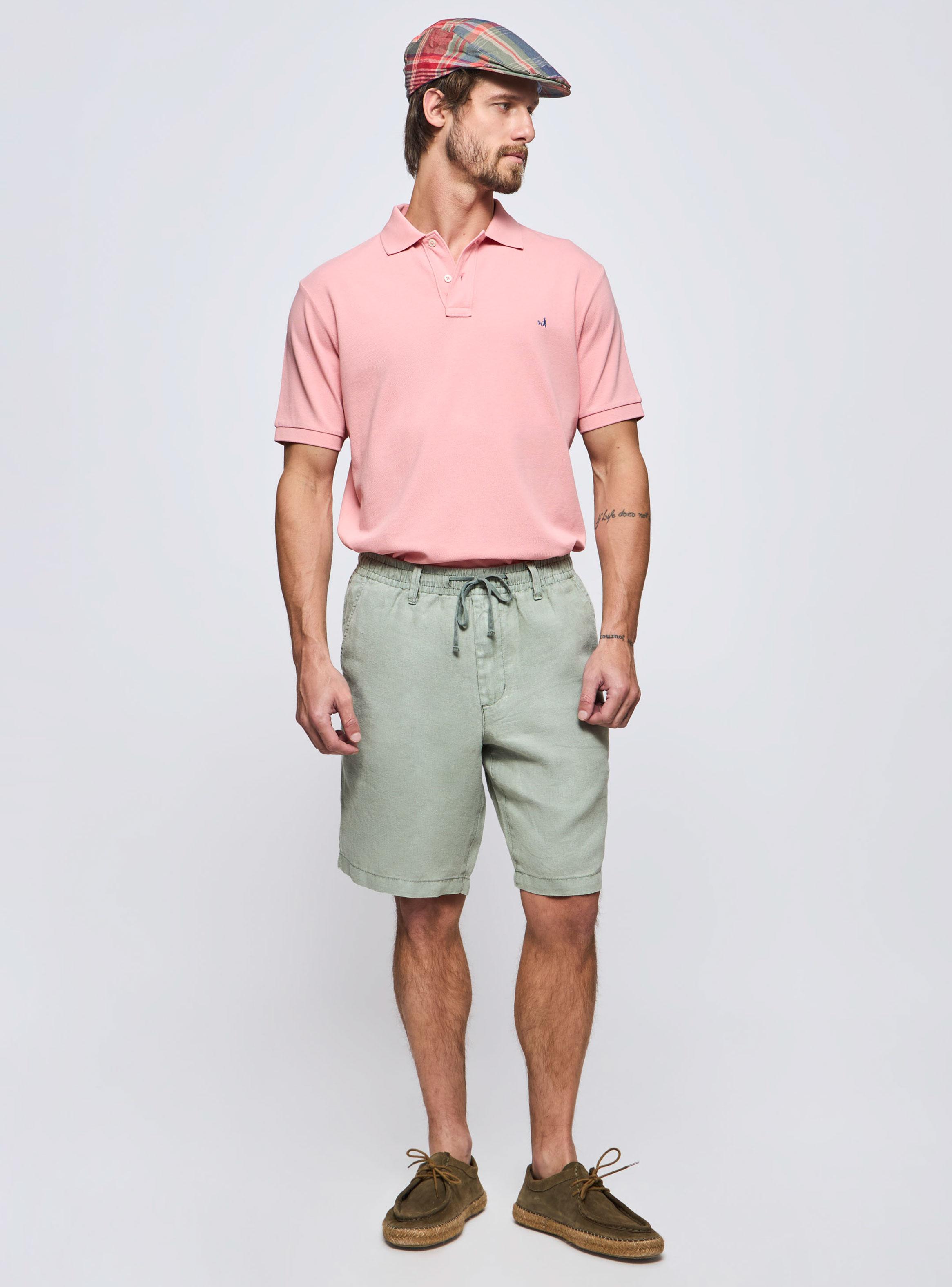 Bermuda Confeccionado en Lino-3