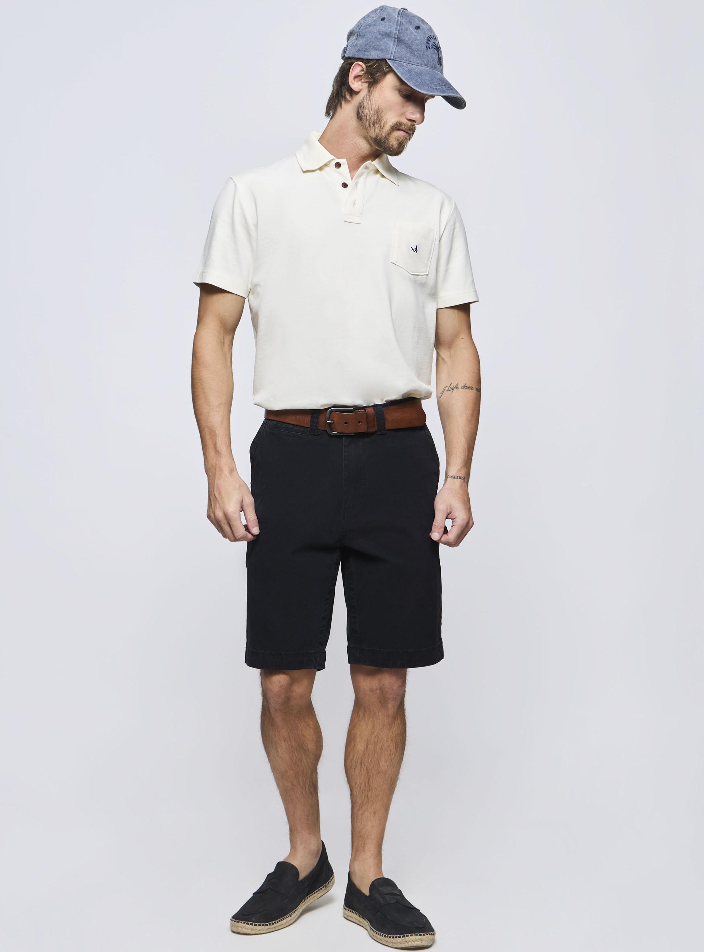 Bermudas Regular Fit de Algodón-3