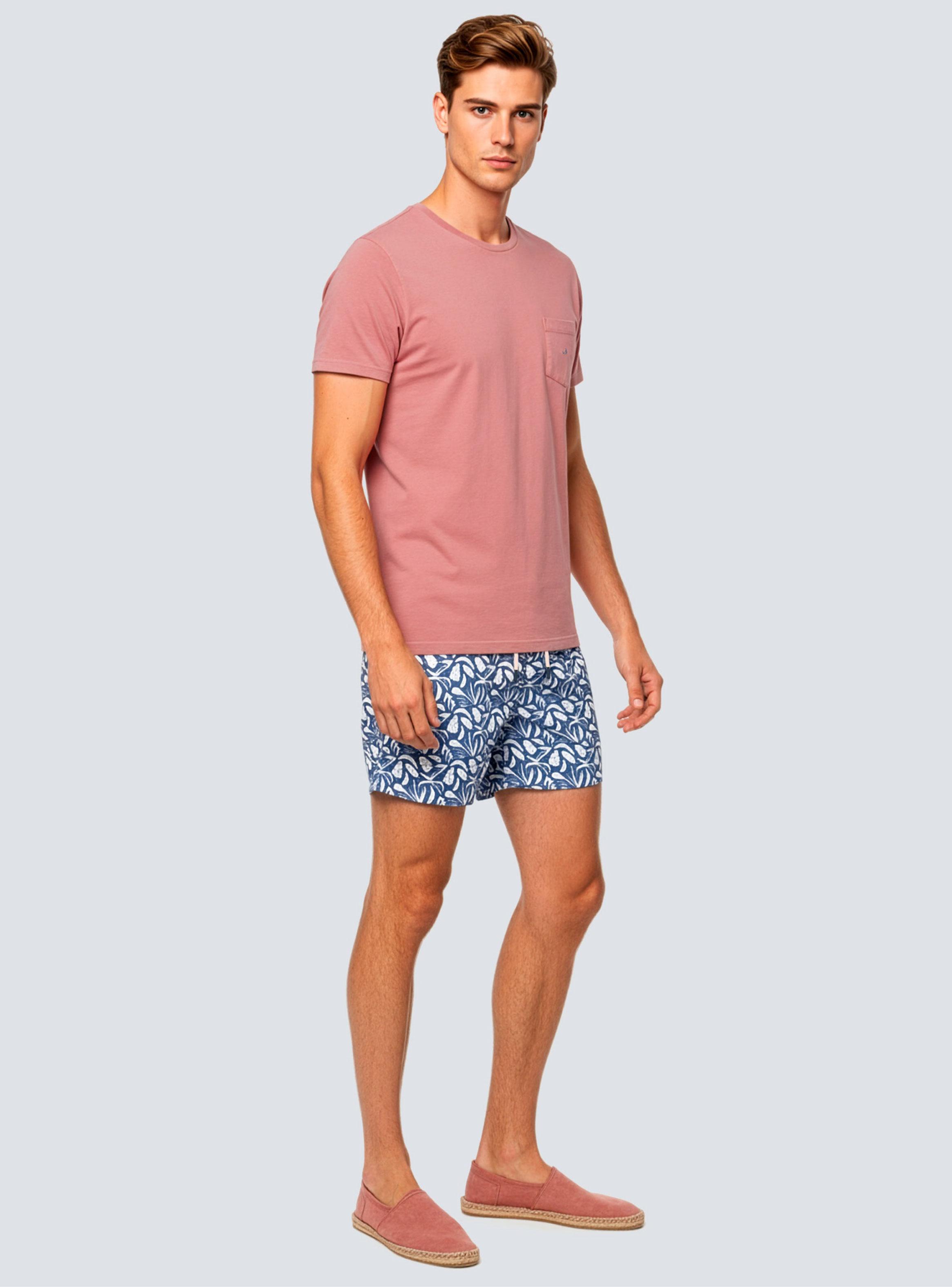 Traje de Baño Clásico Print Quick Dry-3