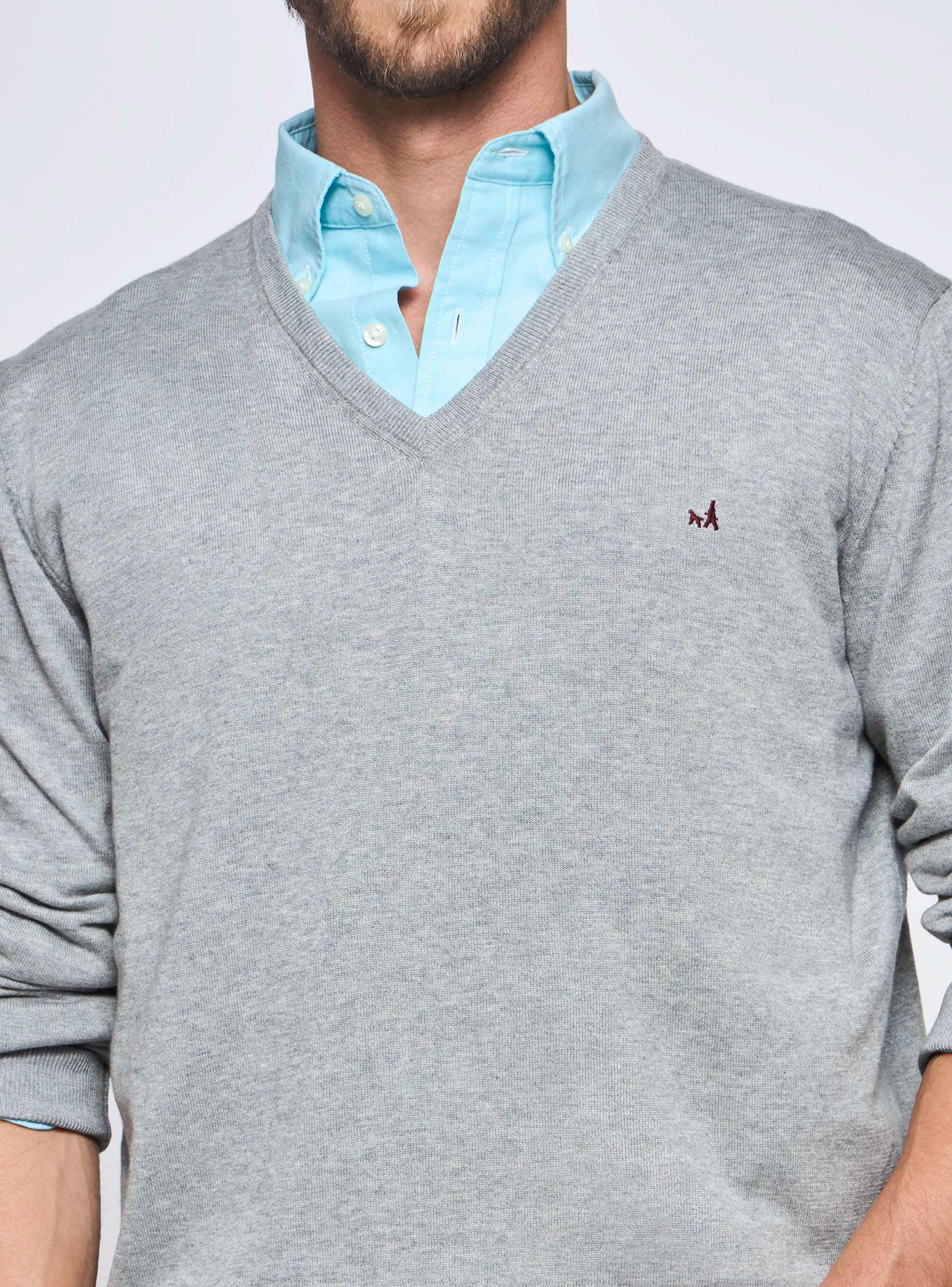 Sweater Cuello V Classic-2
