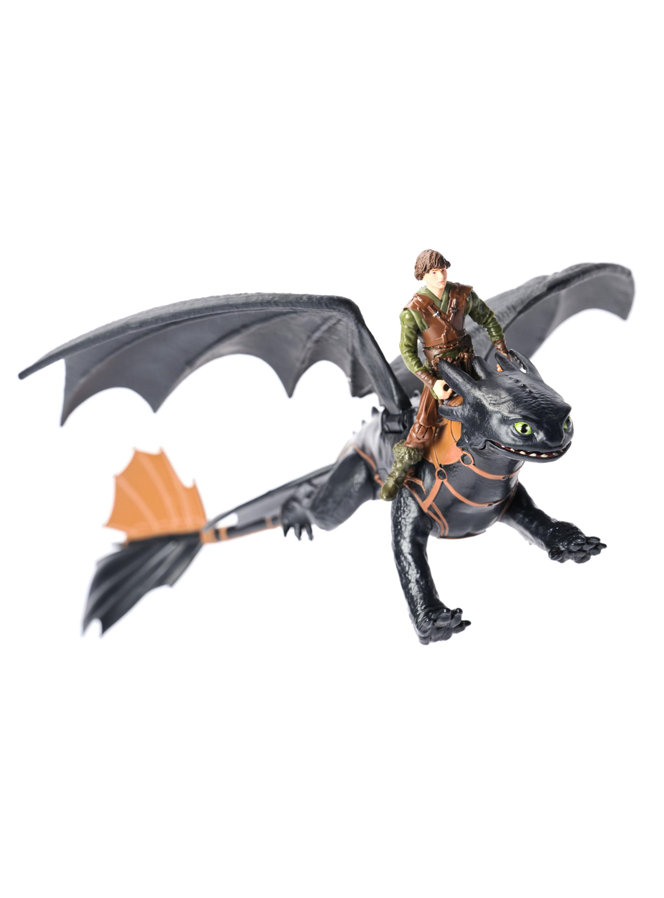 Figura de Acción Dragon Toothless + Hiccup-2