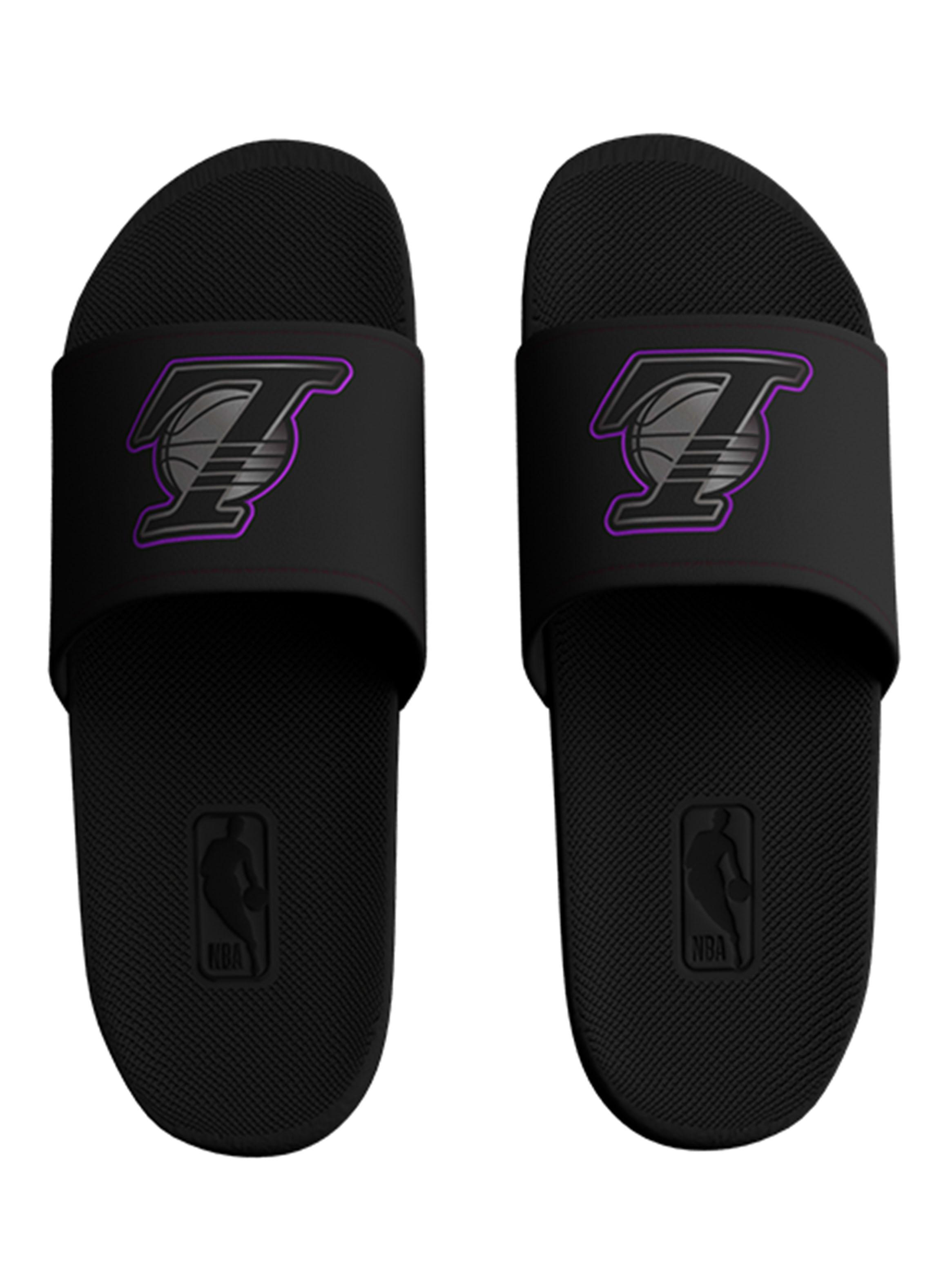 Sandalia Estampado Lakers Hombre-0