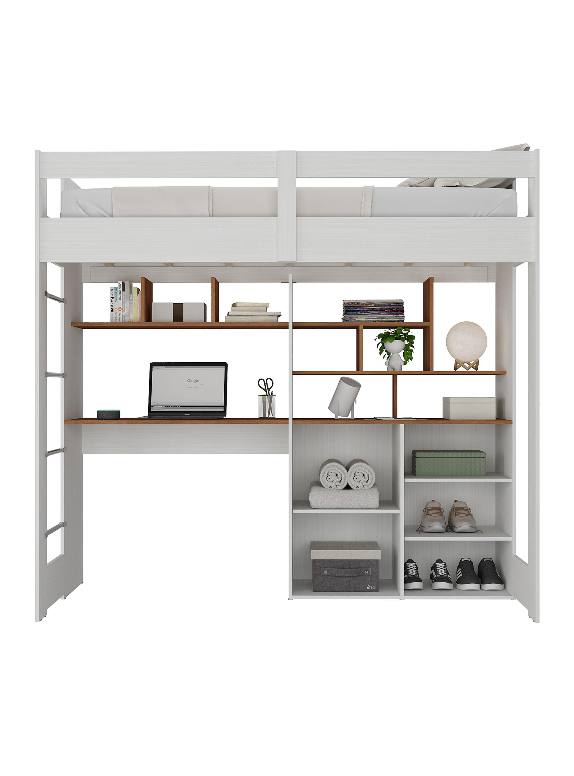 Camarote 180x193x95 cm + Escritorio CM1234-2