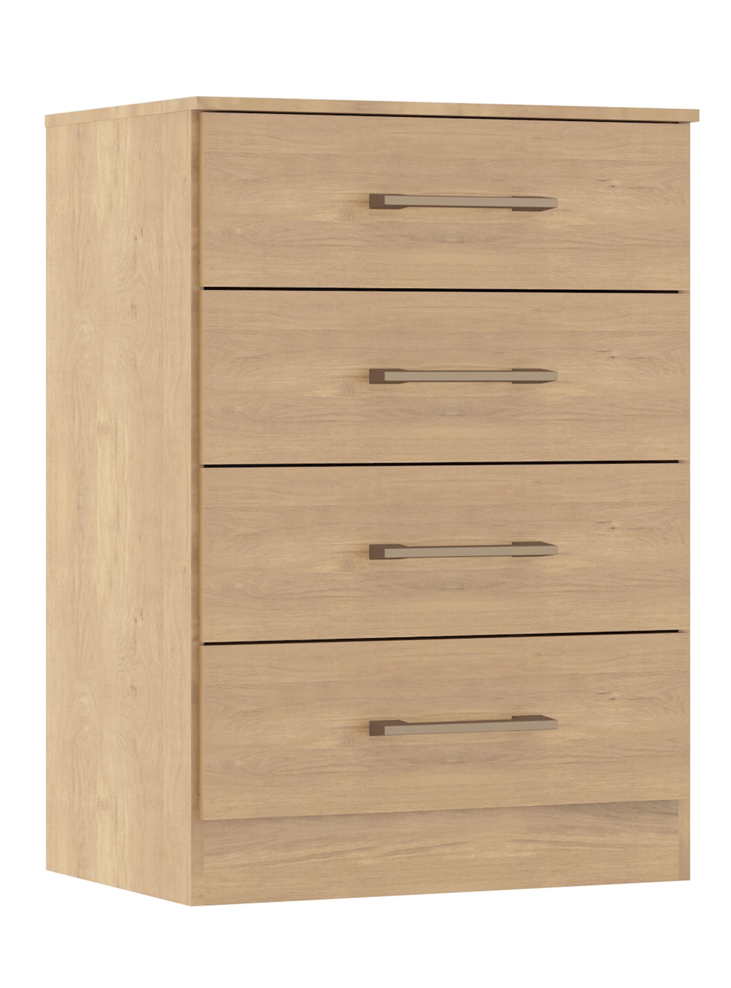Cómoda 2007 4 Cajones 93x55.5x55.5 cm-0