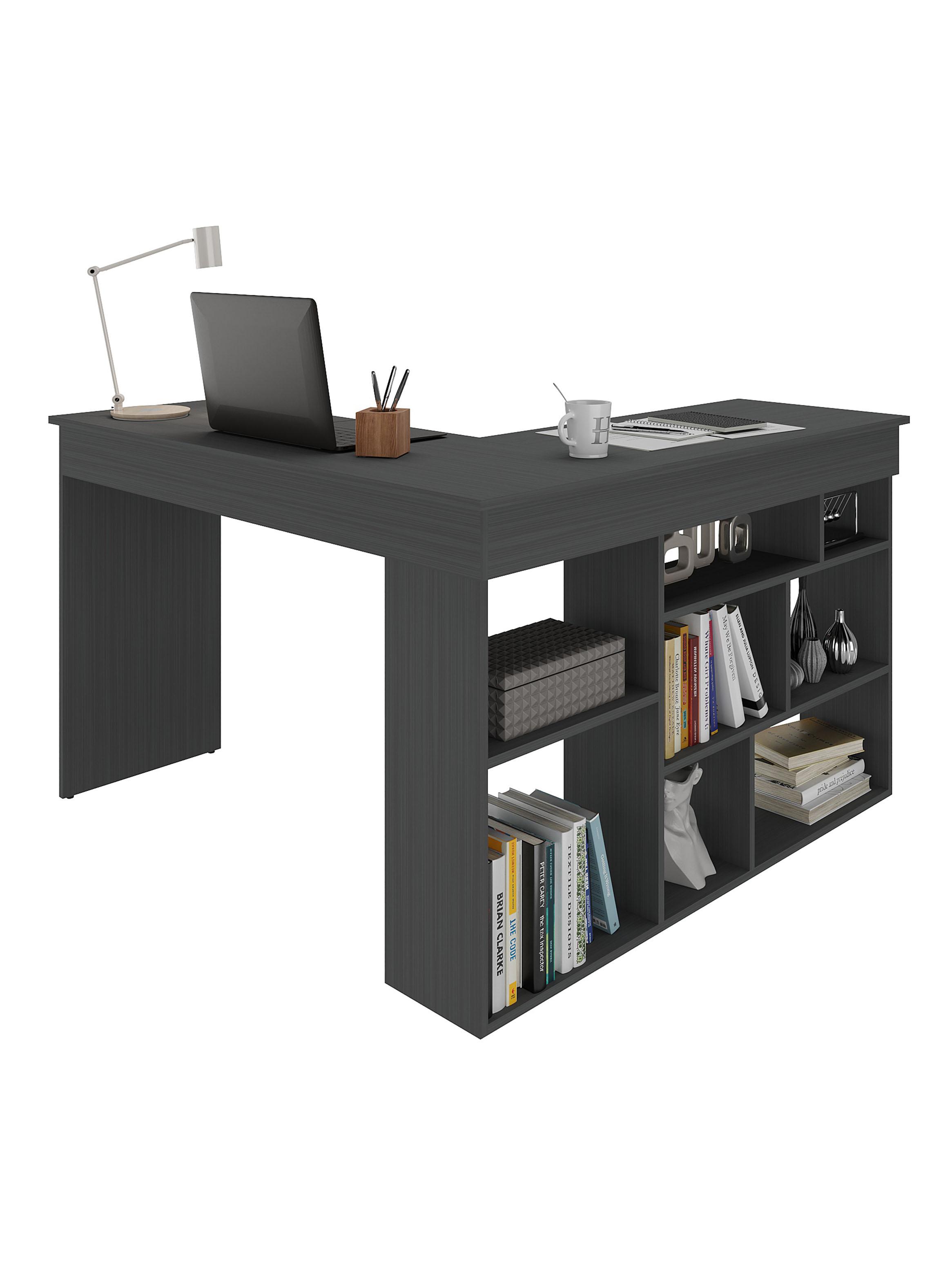 Escritorio en L 3 Repisas HO-2998-2