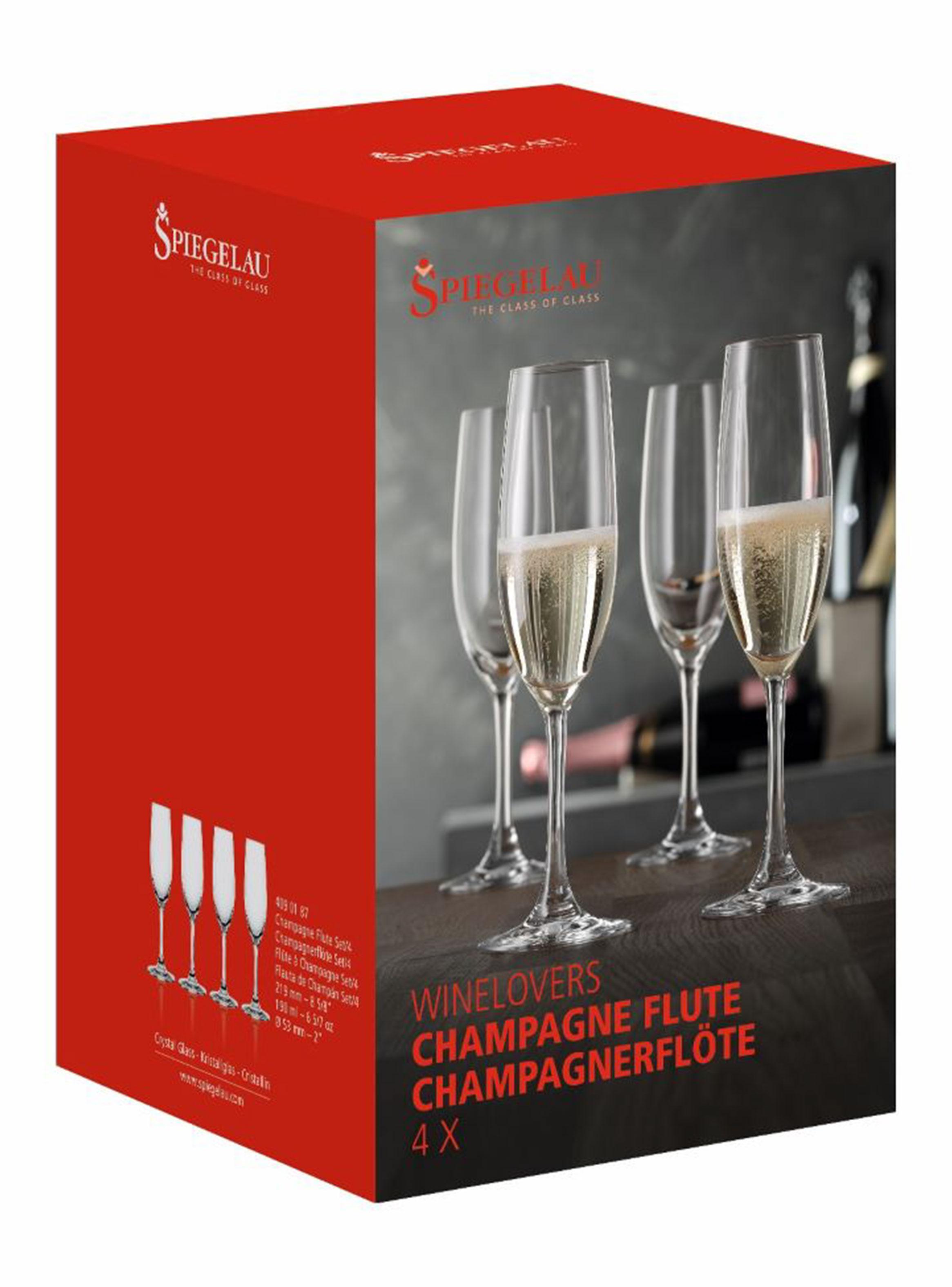 Set de 4 Copas Champagne Winelovers-4