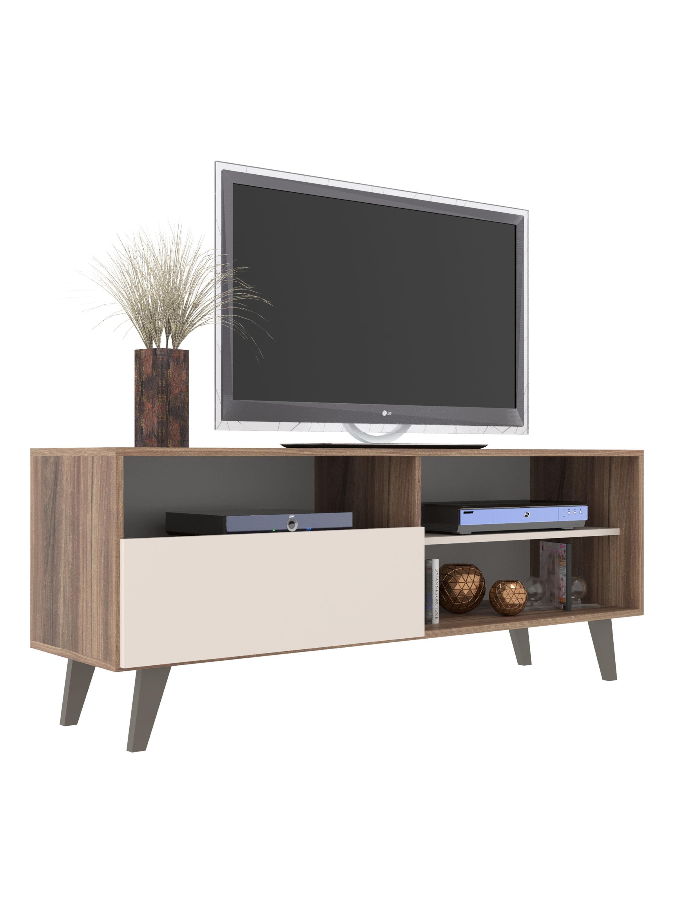 Rack TV Detroit Off White-0