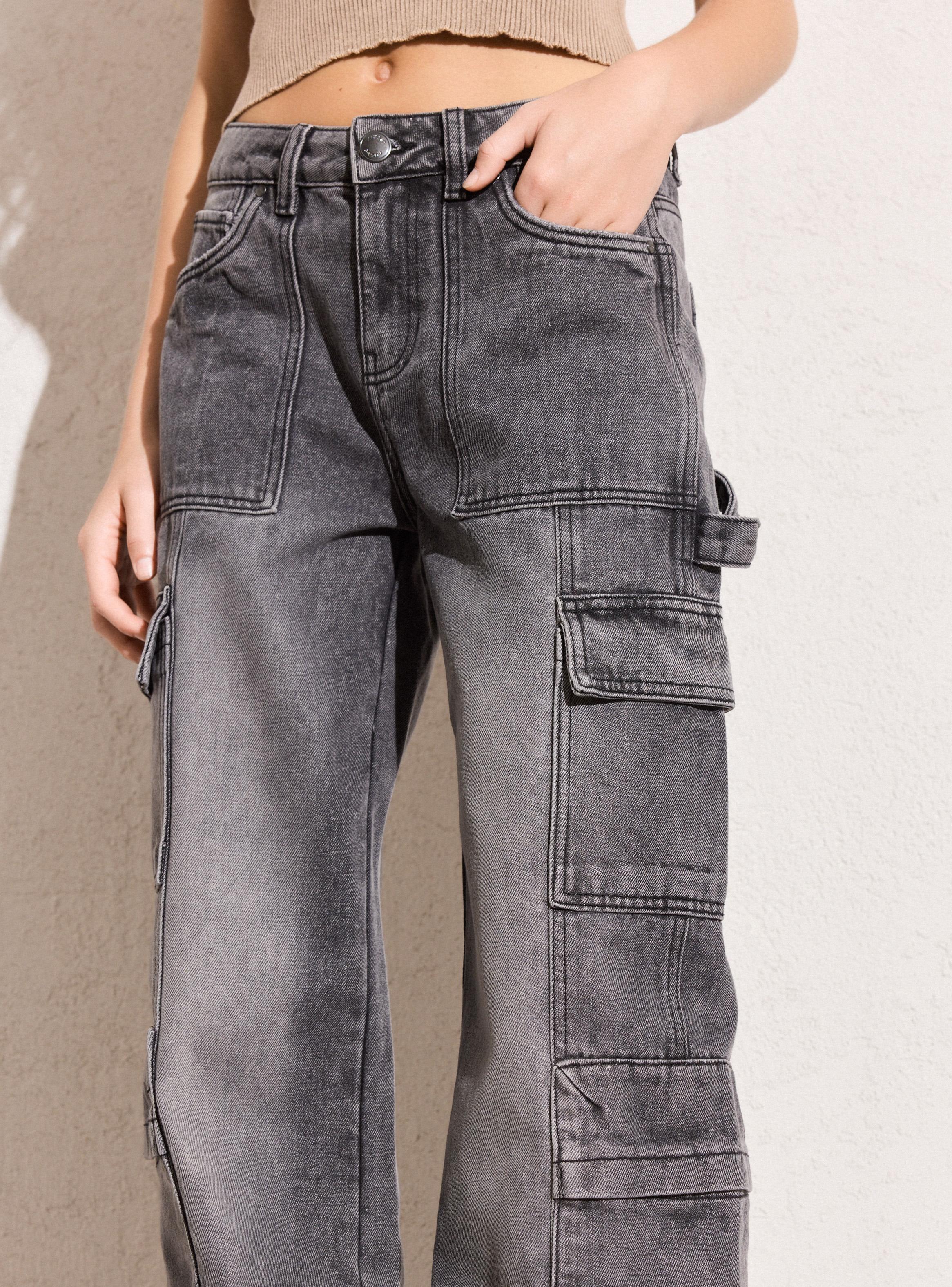 Jeans Bolsillo Cargo-2