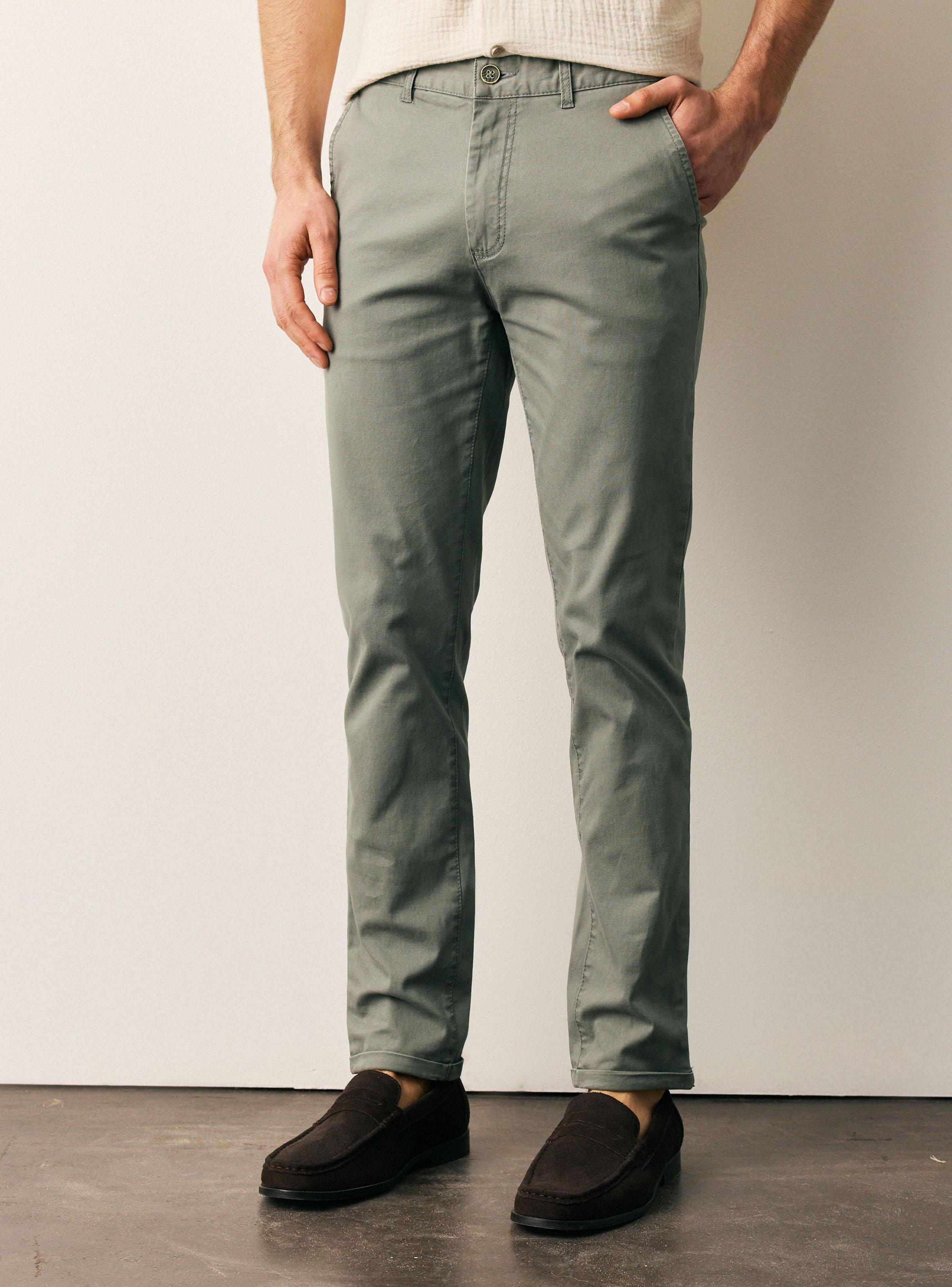 Pantalón Chino Skinny Básico-0