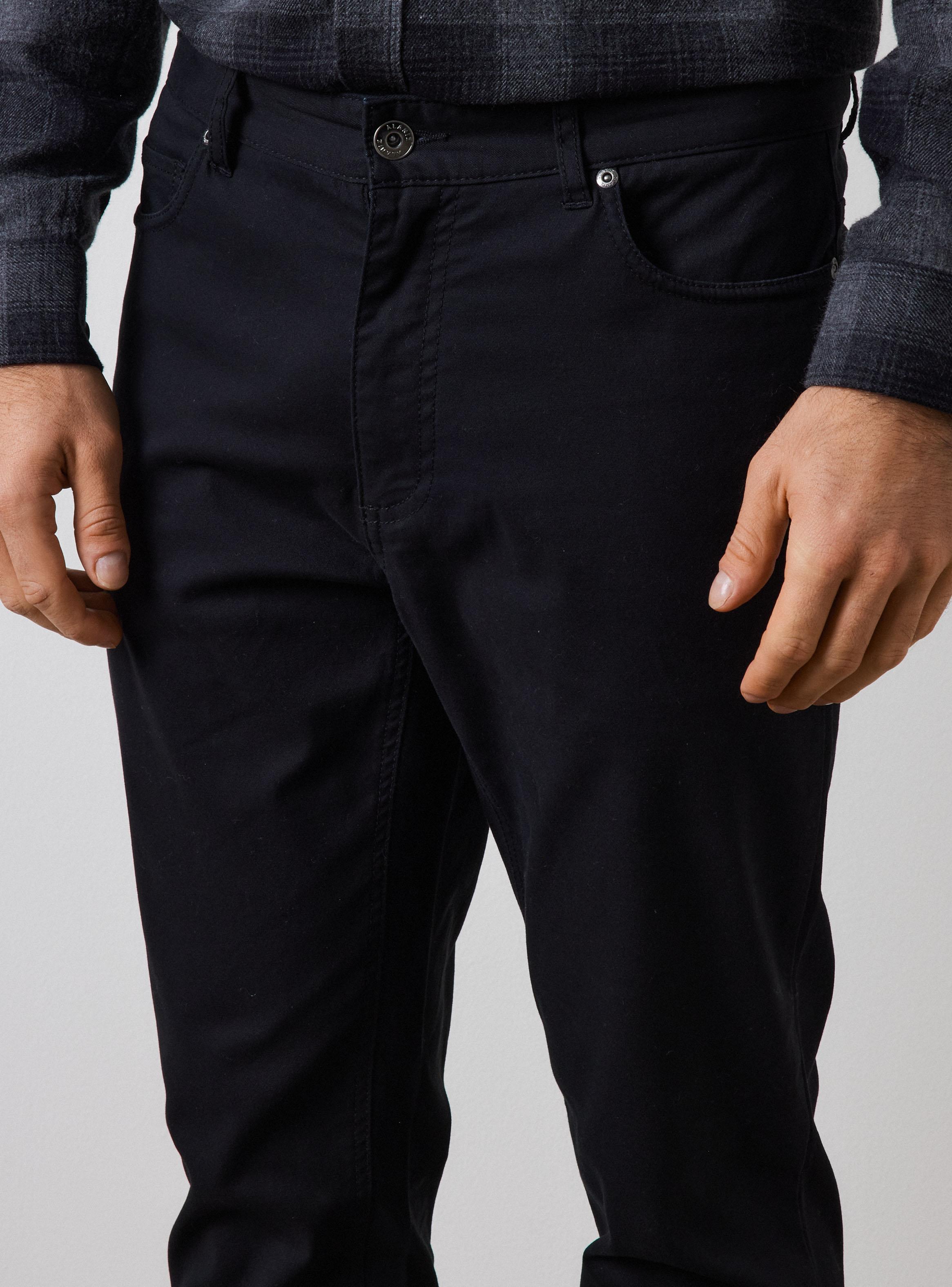 Pantalón 5 Bolsillos Básico Slim Fit-2