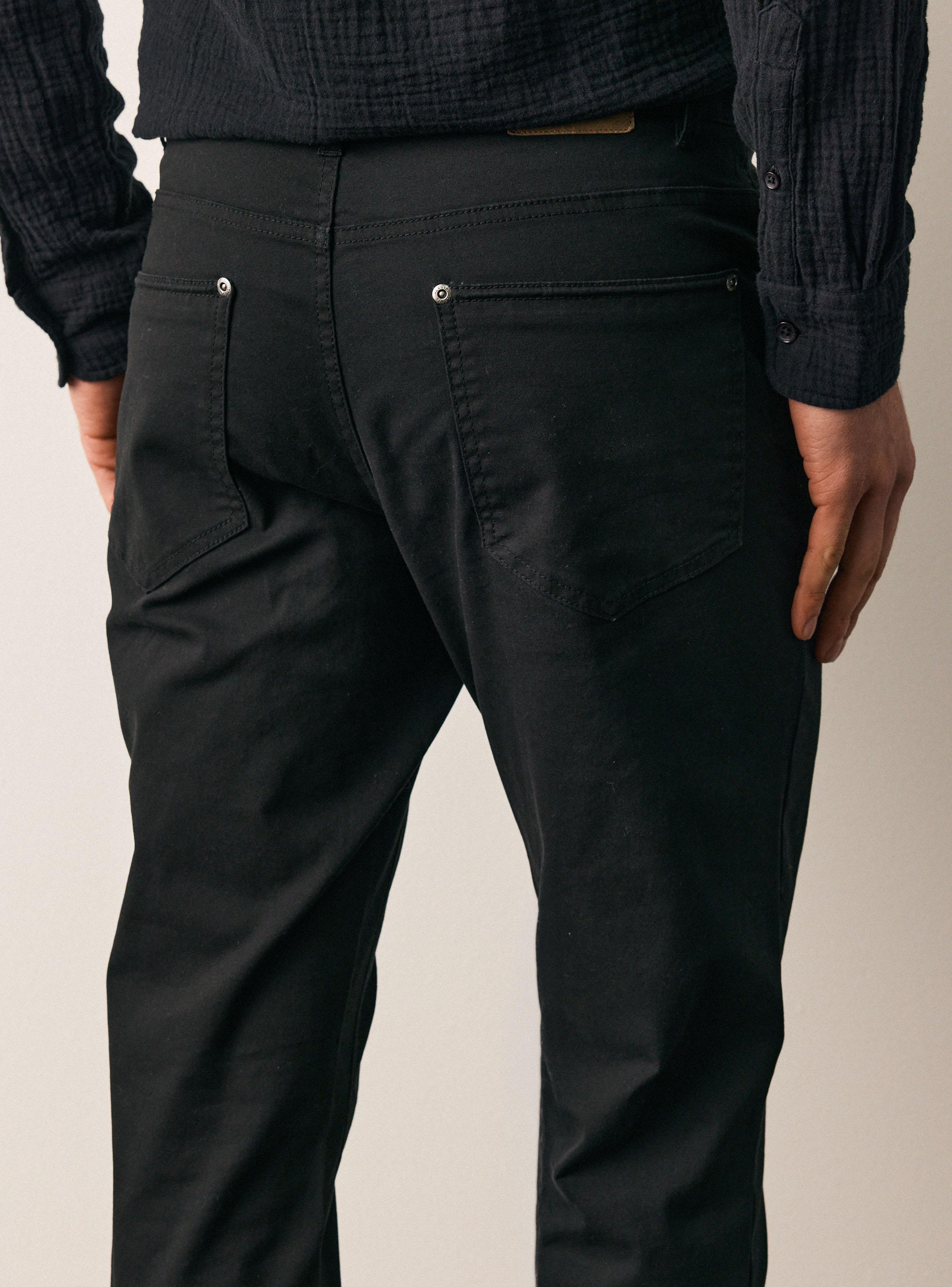 Pantalón 5 Bolsillos Básico Slim Fit-3
