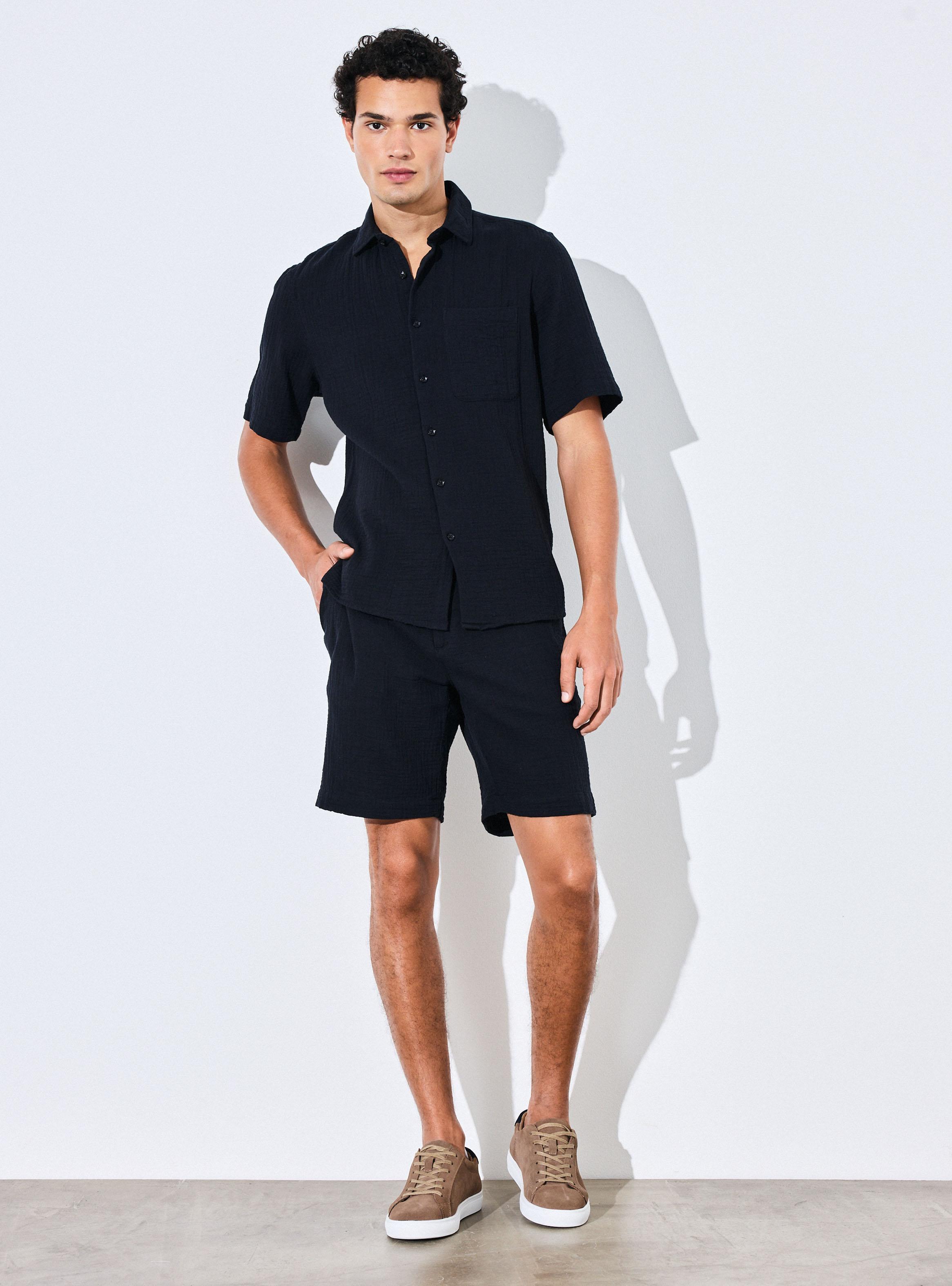 Bermuda Algodón Wrinkle-4