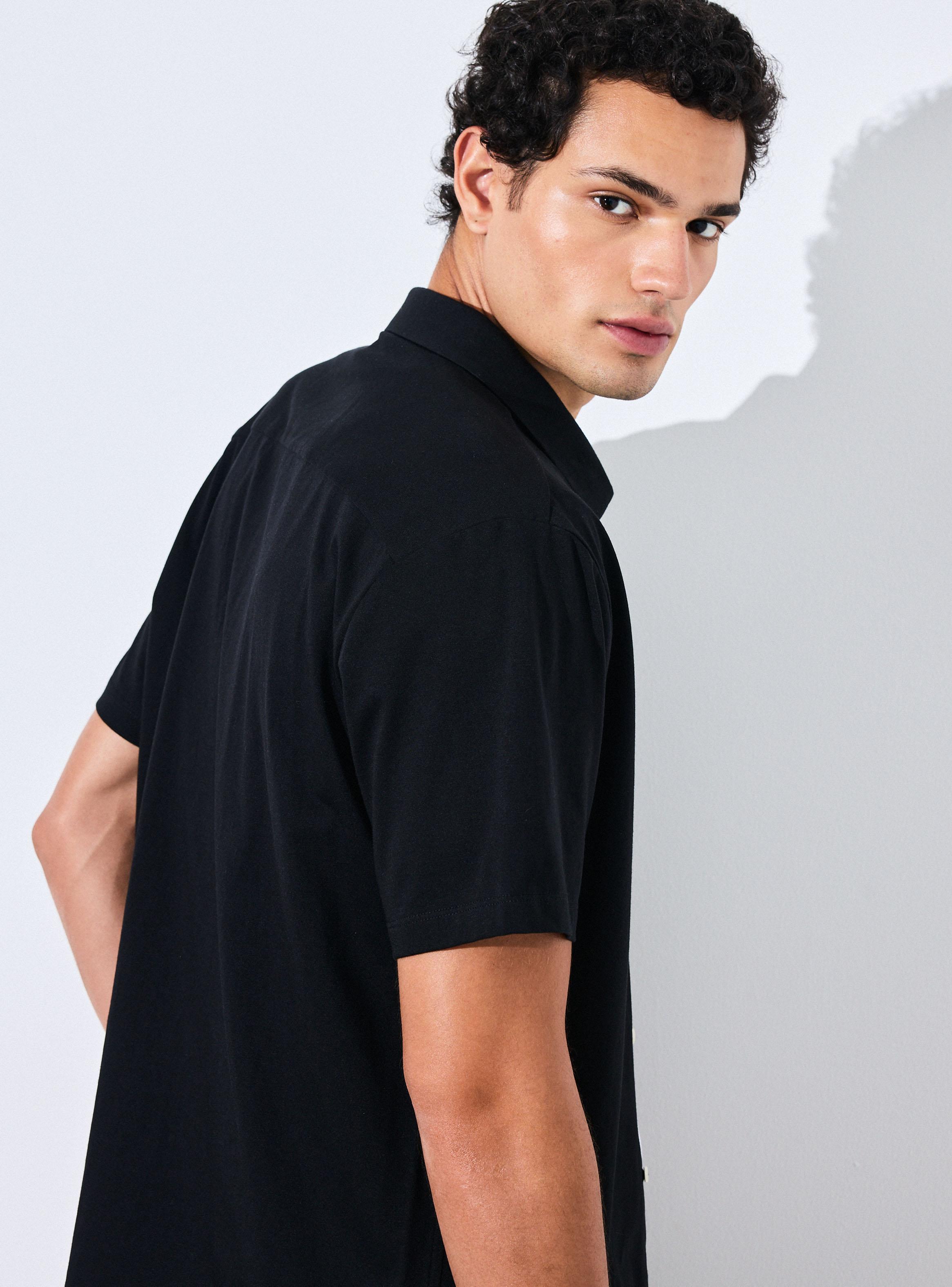 Camisa Manga Corta Algodón Jersey-3