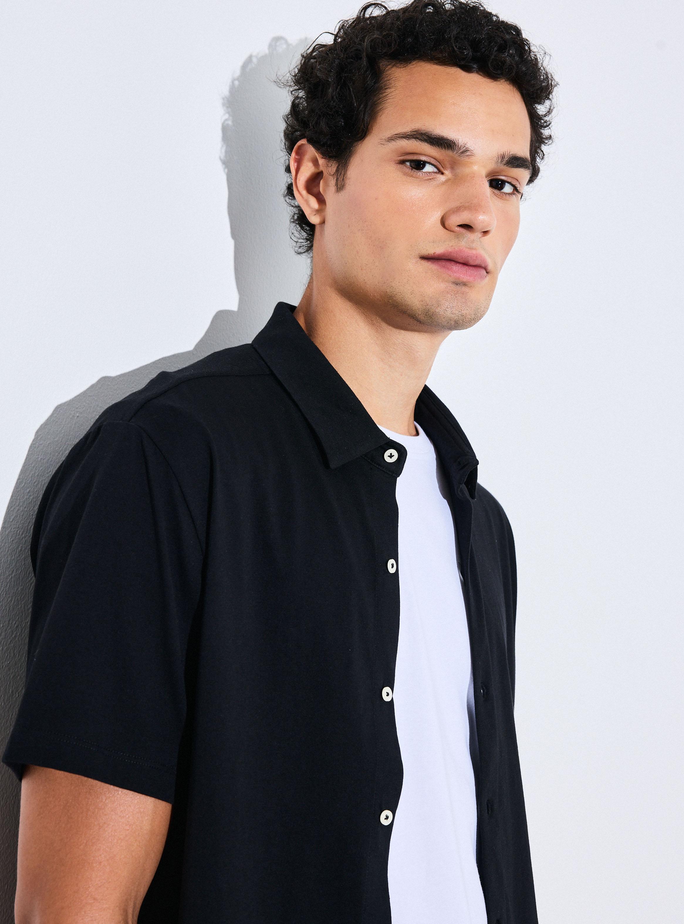 Camisa Manga Corta Algodón Jersey-2