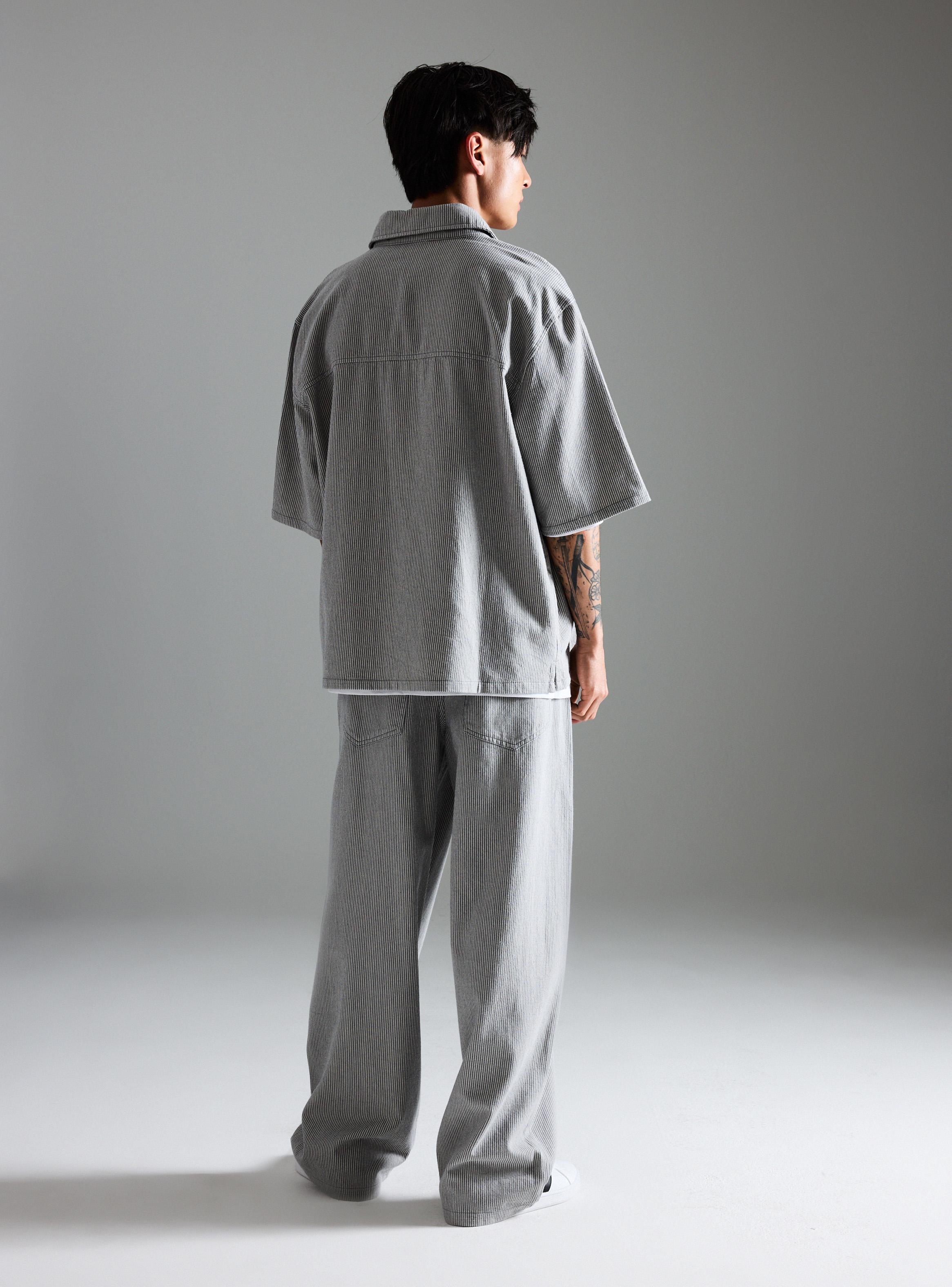 Camisa Sólido Boxy Fit-5