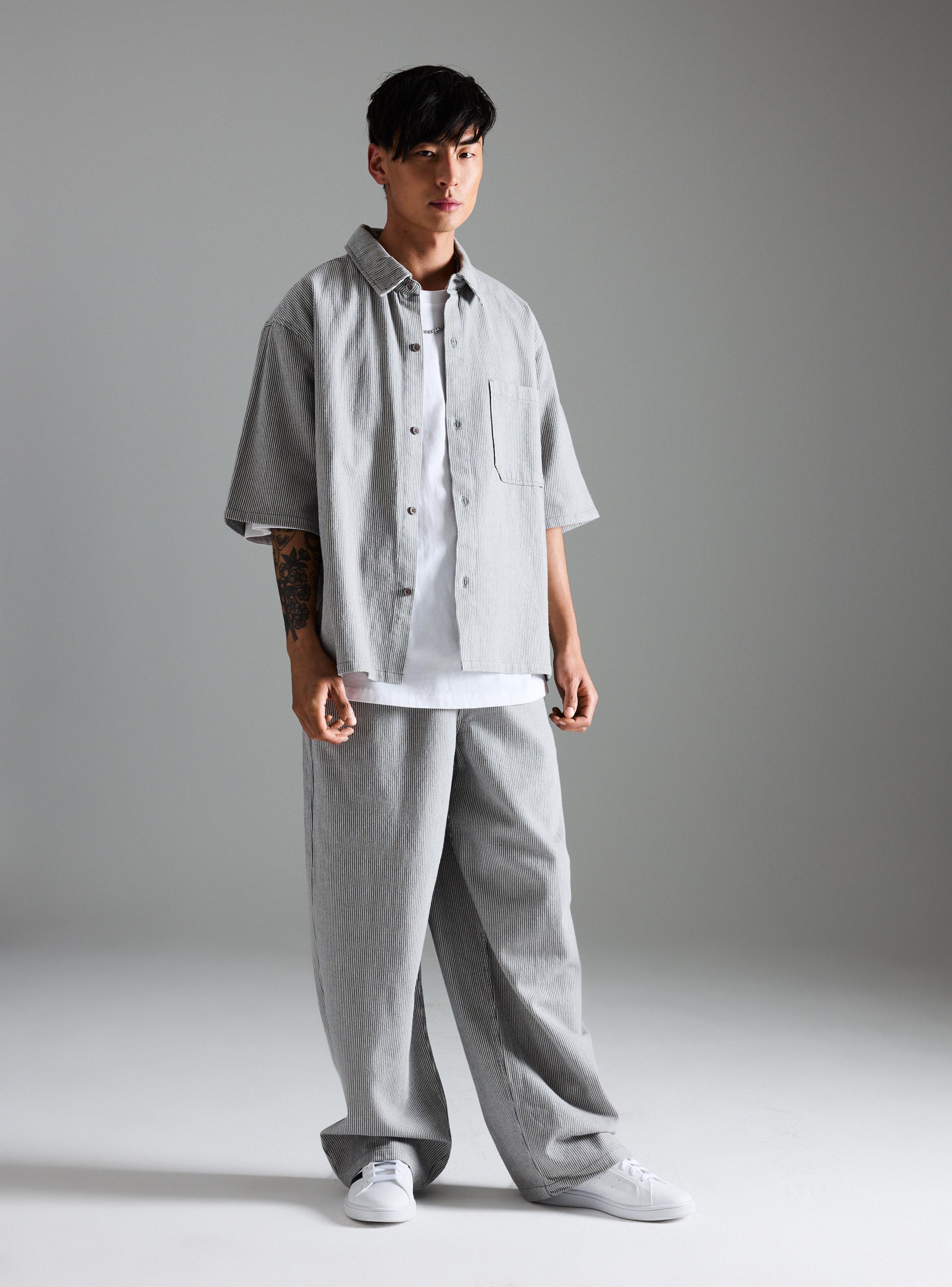 Camisa Sólido Boxy Fit-4