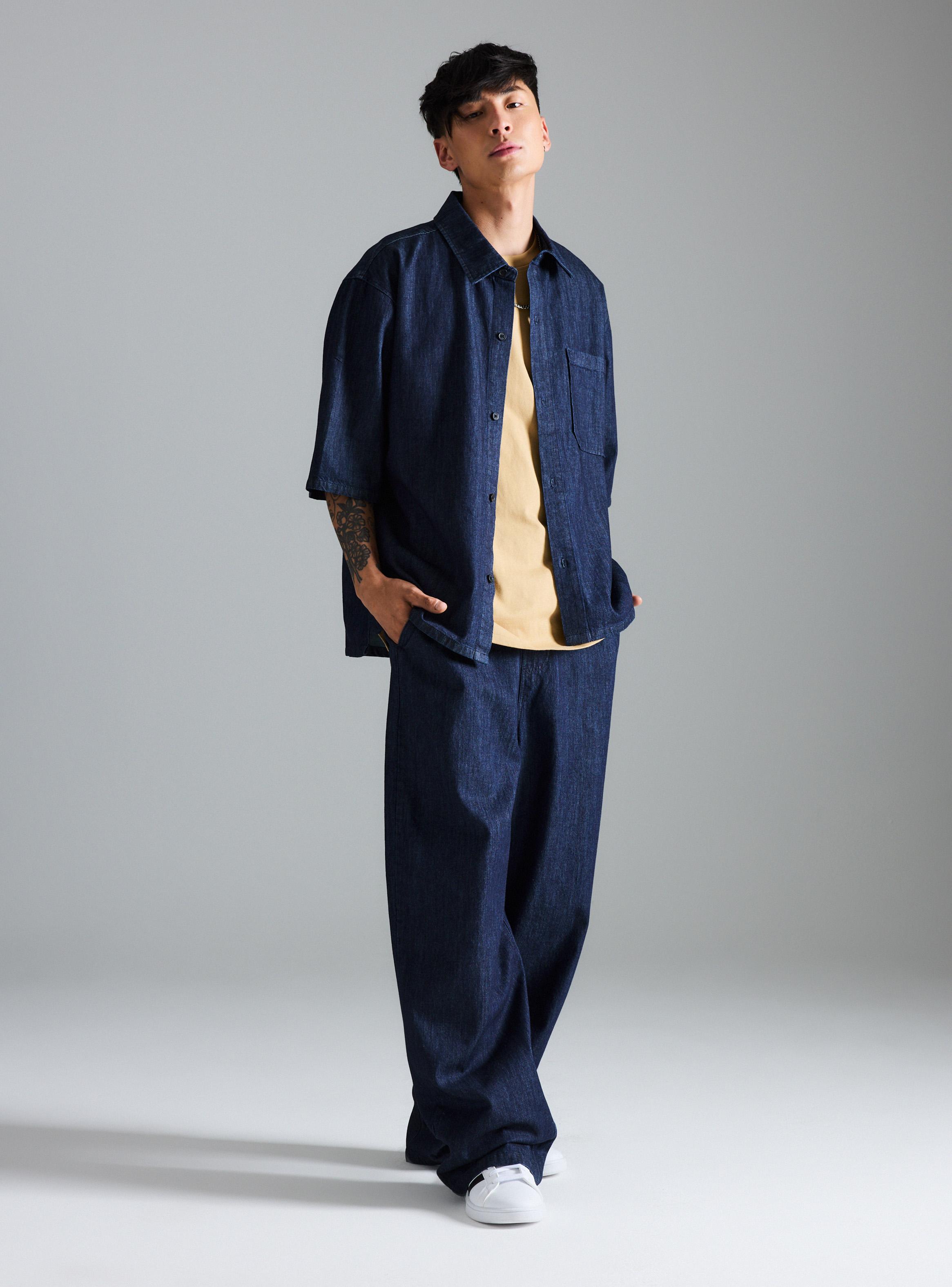 Camisa Denim Boxy Fit-4