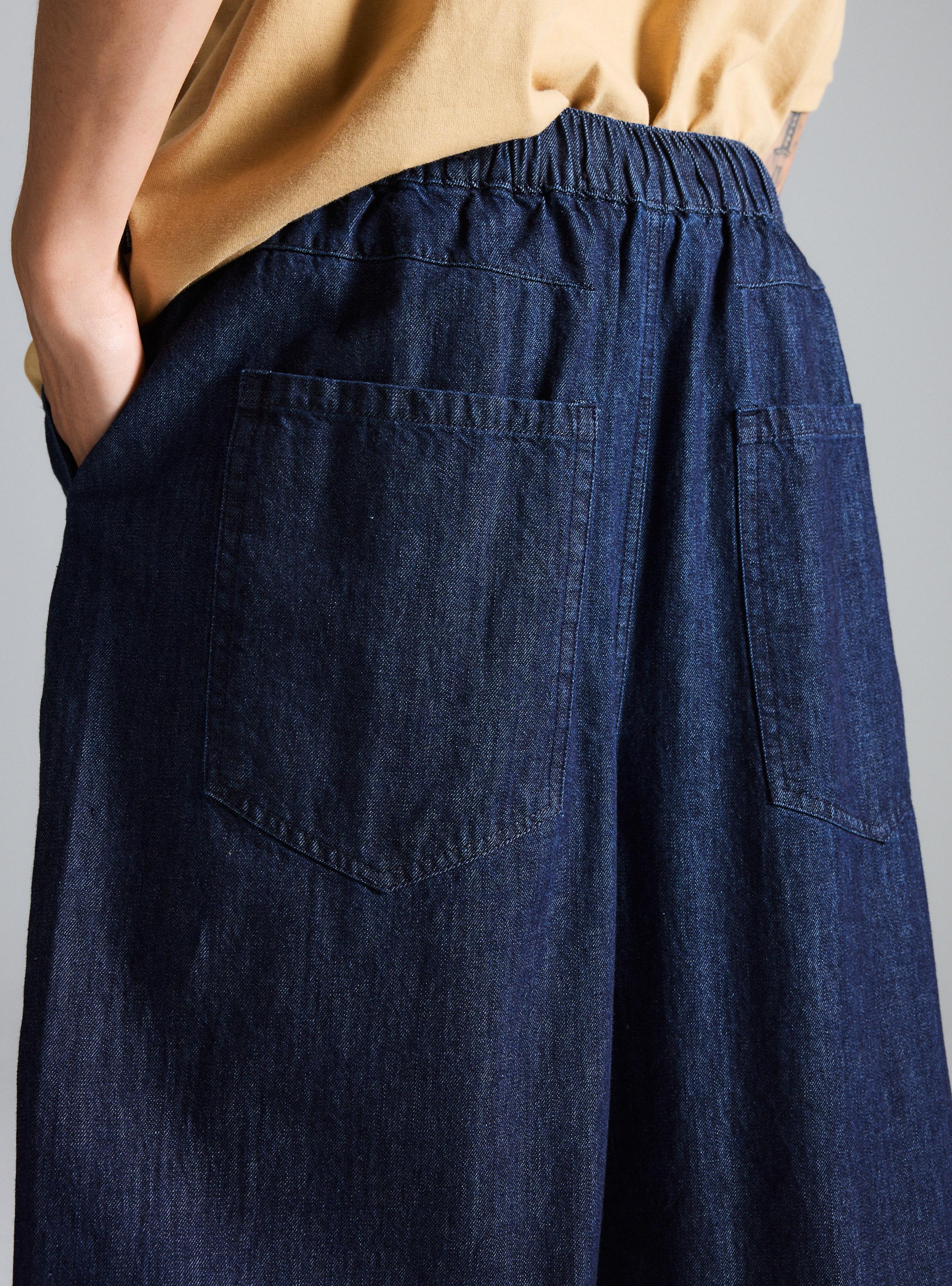 Pantalón Denim Wide Leg Fit-3