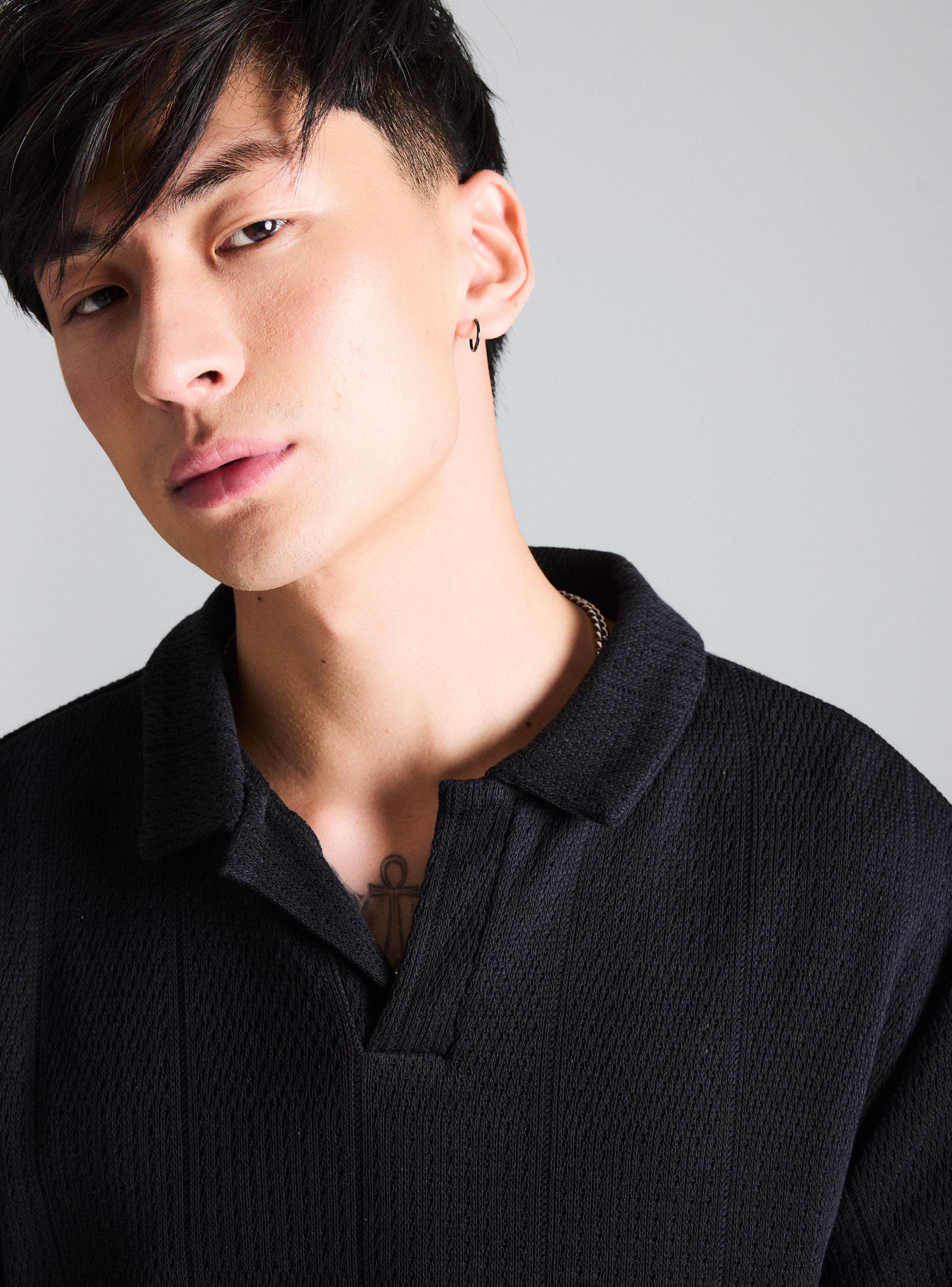 Polera Estilo Polo Regular-2