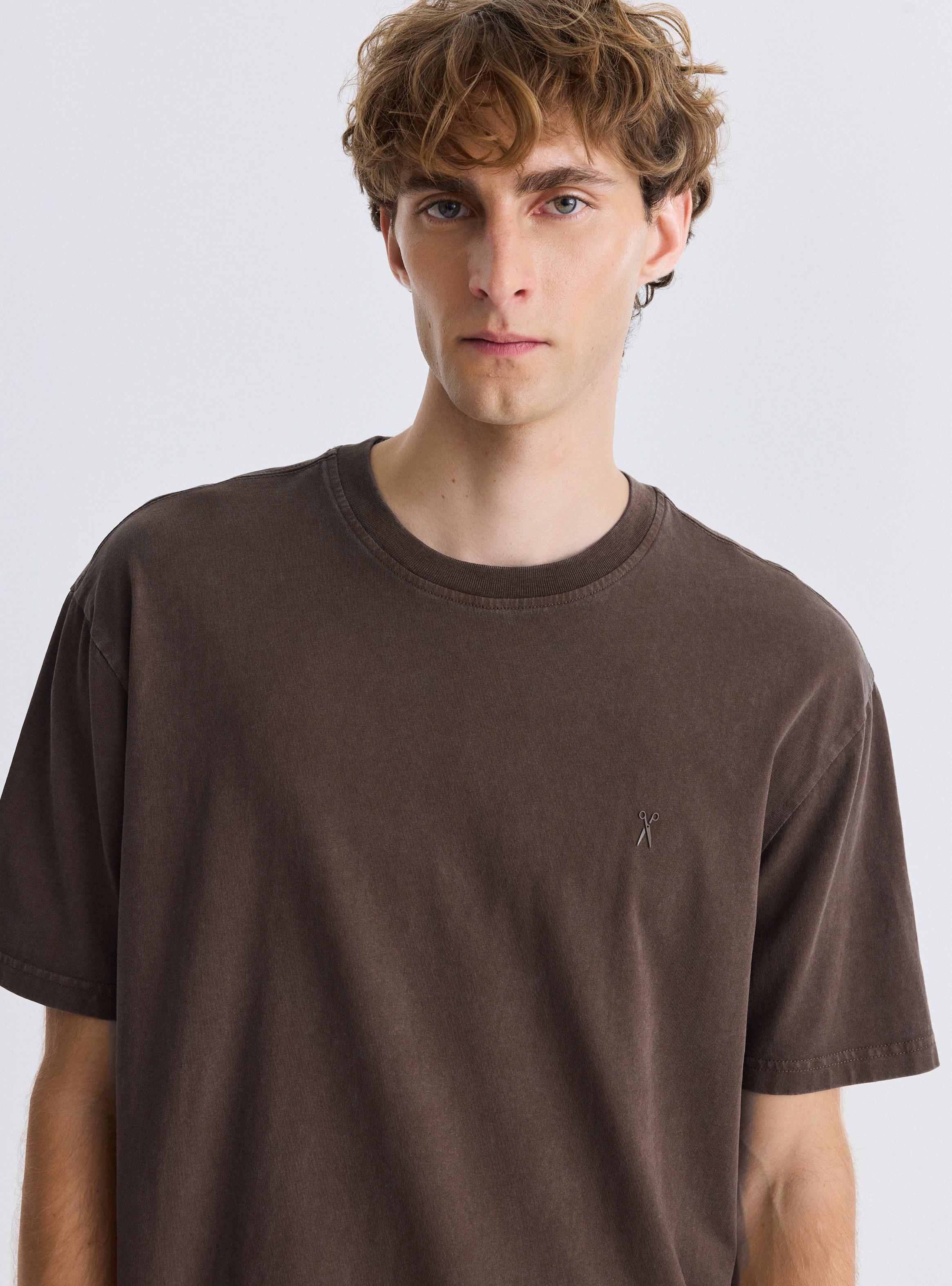 Polera Cuello Polo Manga Corta Lavada-2