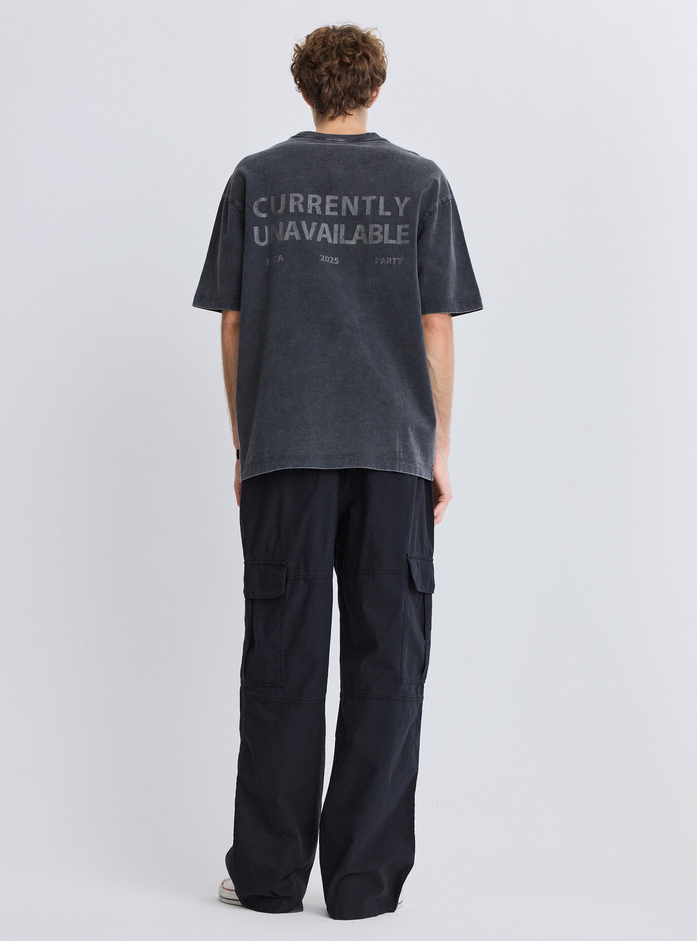 Pantalón Cargo Tiro Medio-5