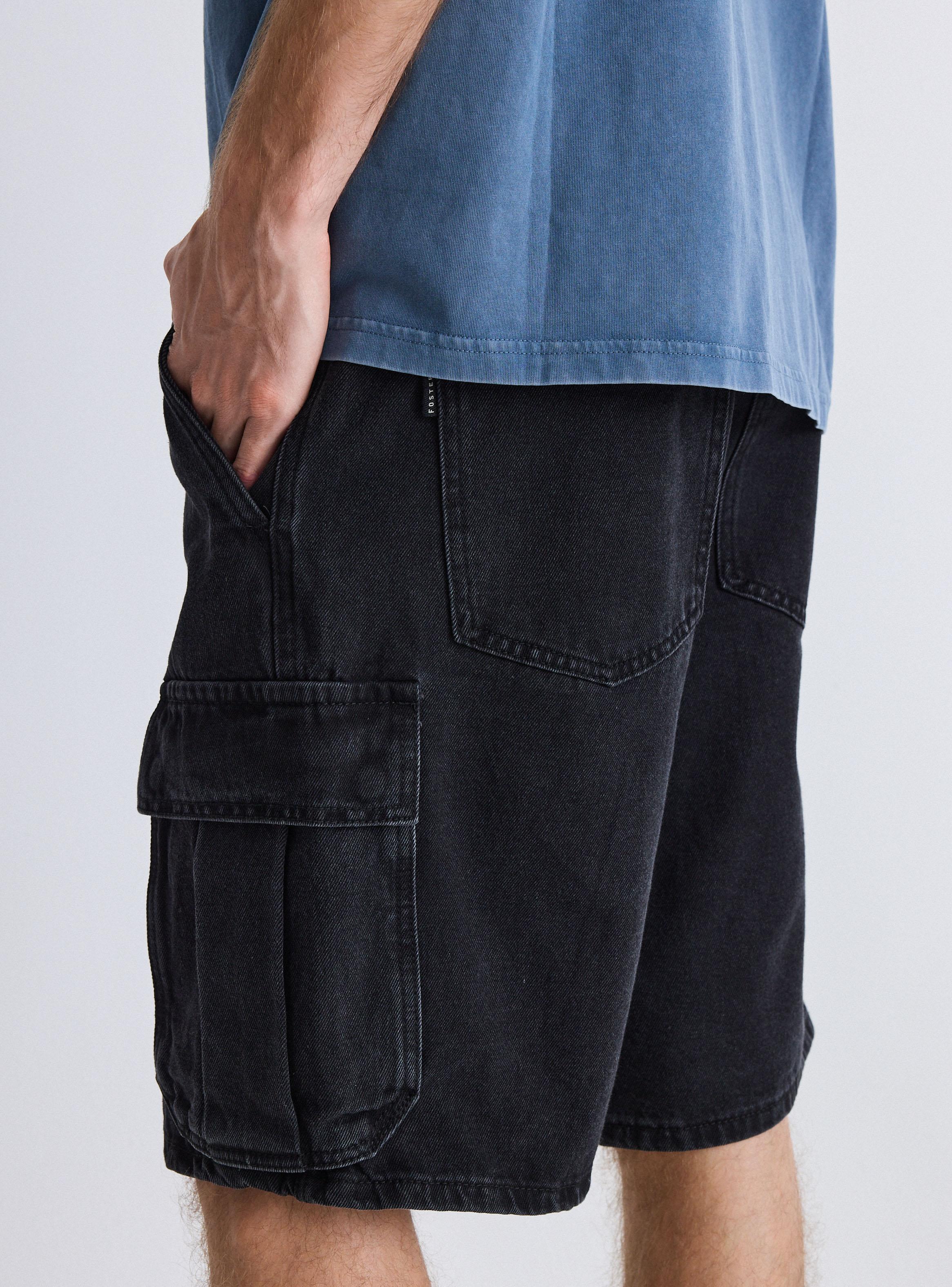 Bermuda Cargo Denim-3