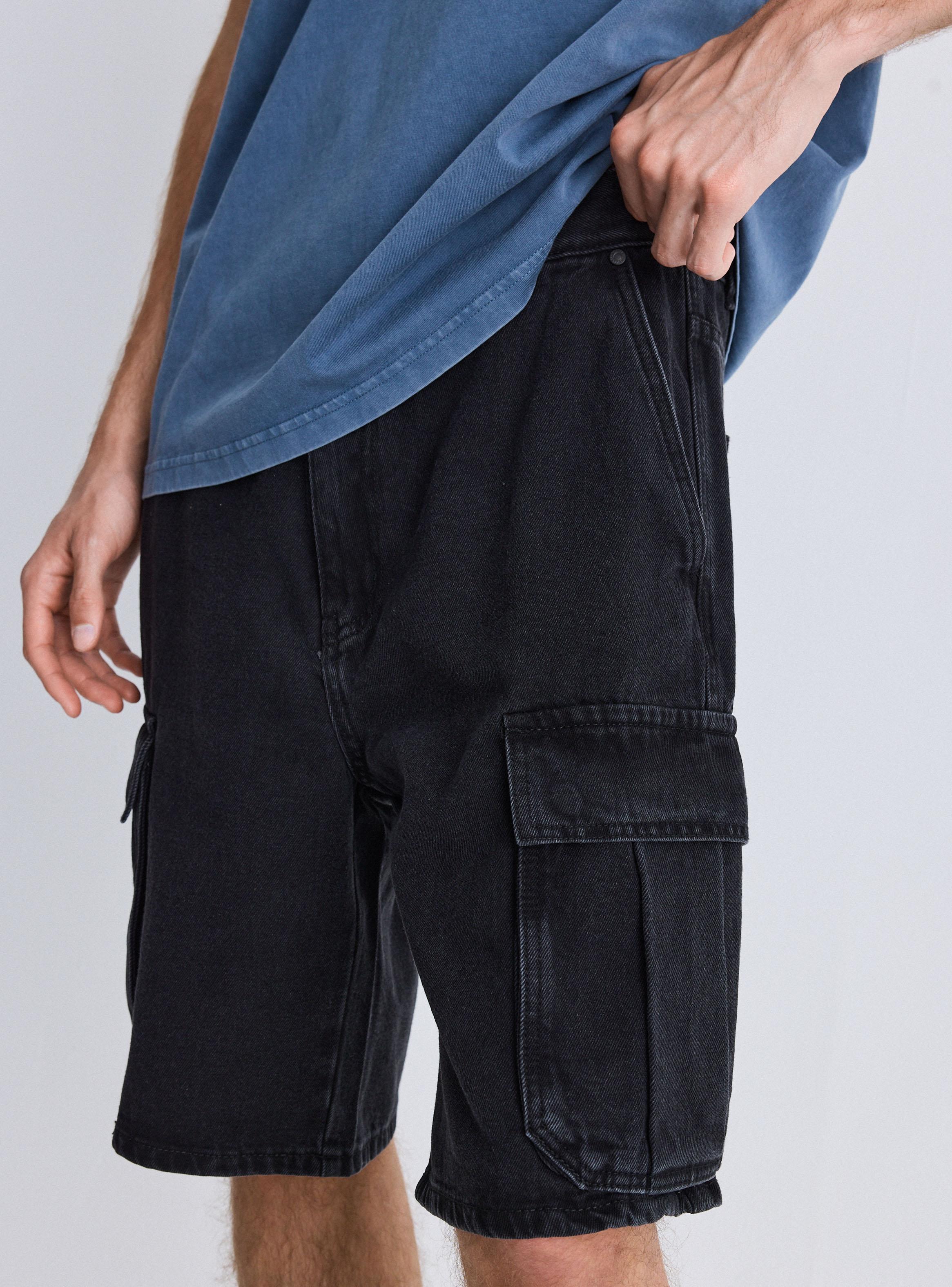 Bermuda Cargo Denim-2