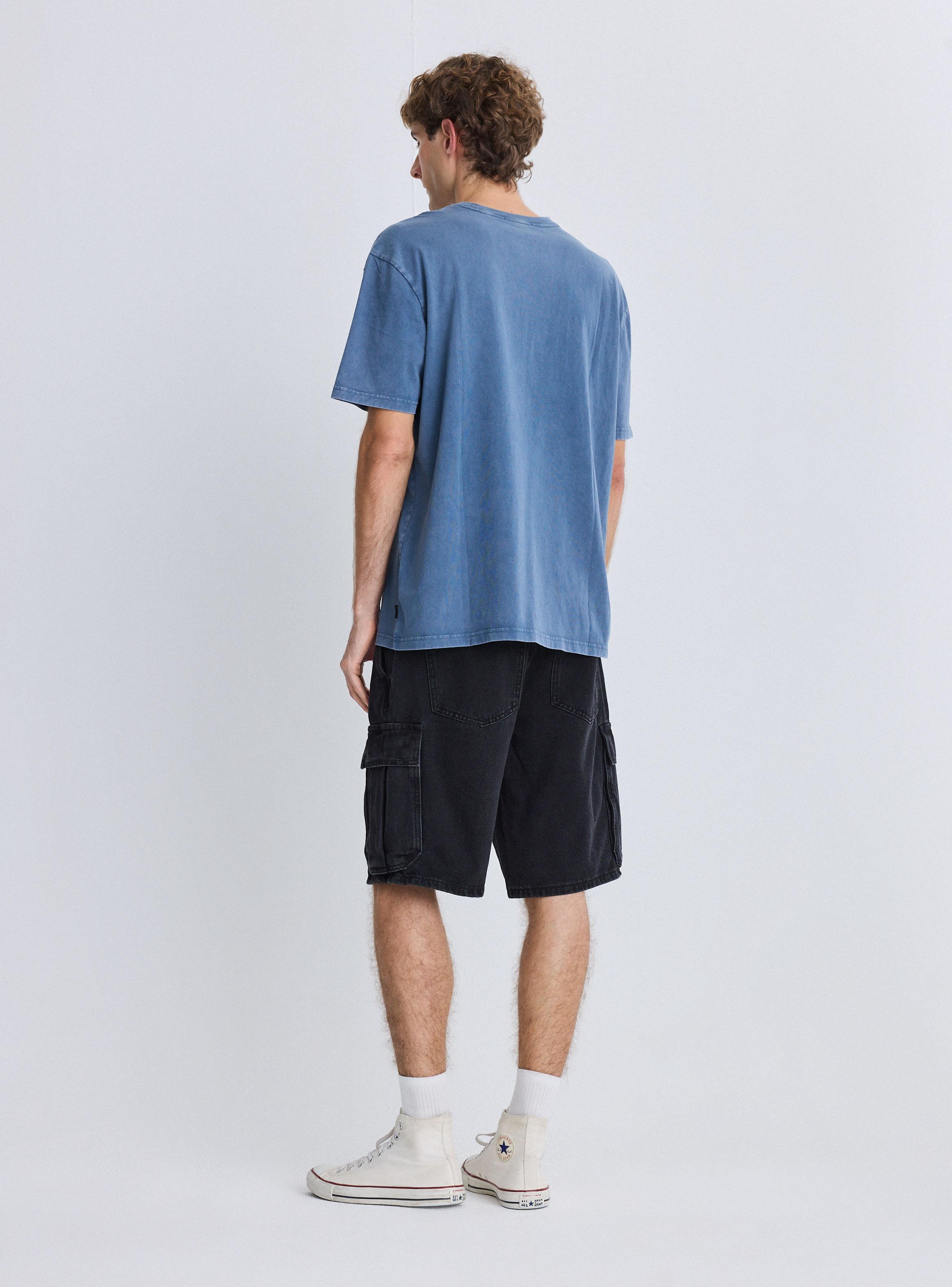 Bermuda Cargo Denim-5