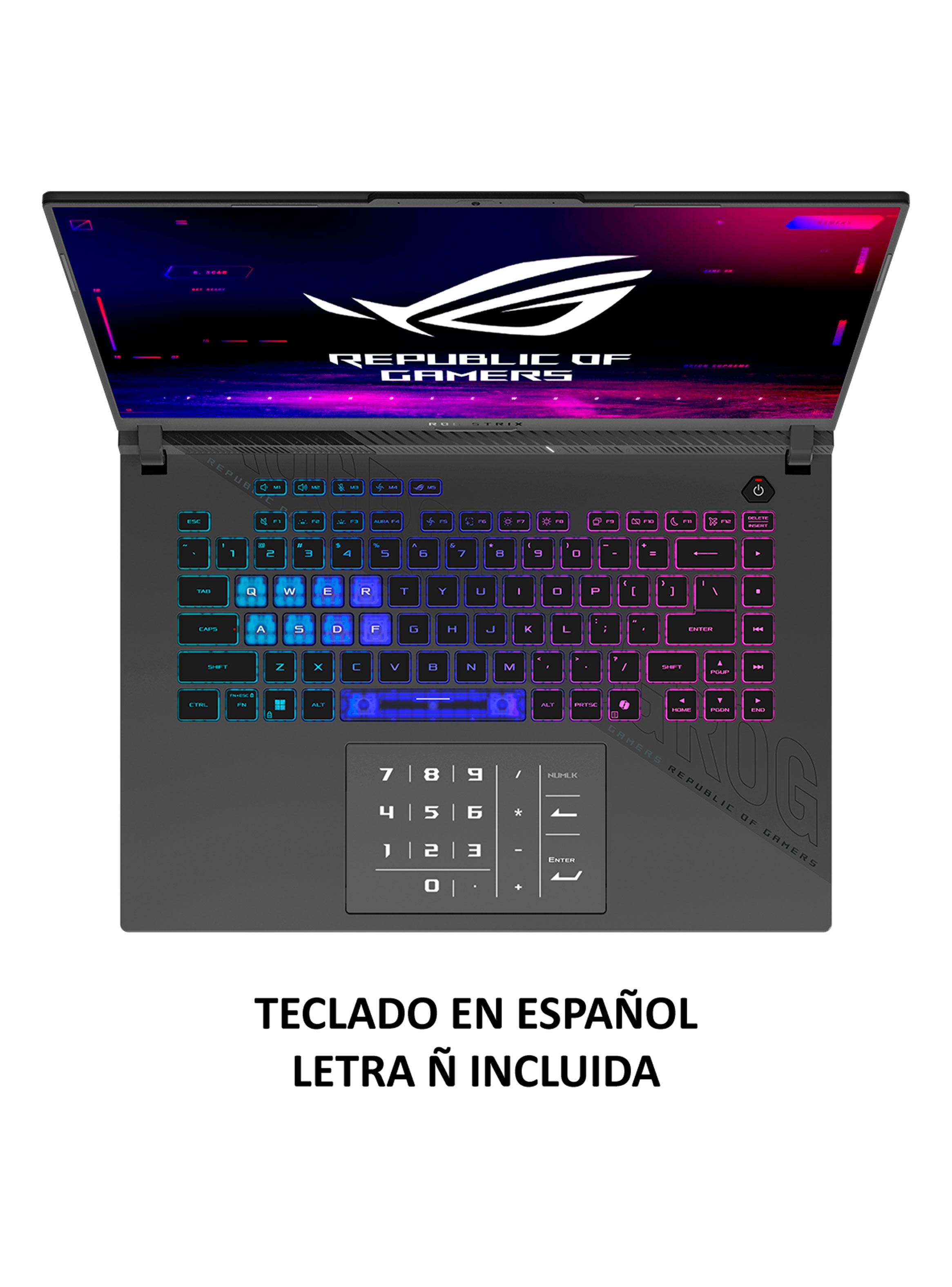 Notebook Gamer ROG Strix G16 G614 AMD Ryzen 9 NVIDIA GeForce RTX 5060 16GB RAM 1TB SSD 16' 240Hz-5