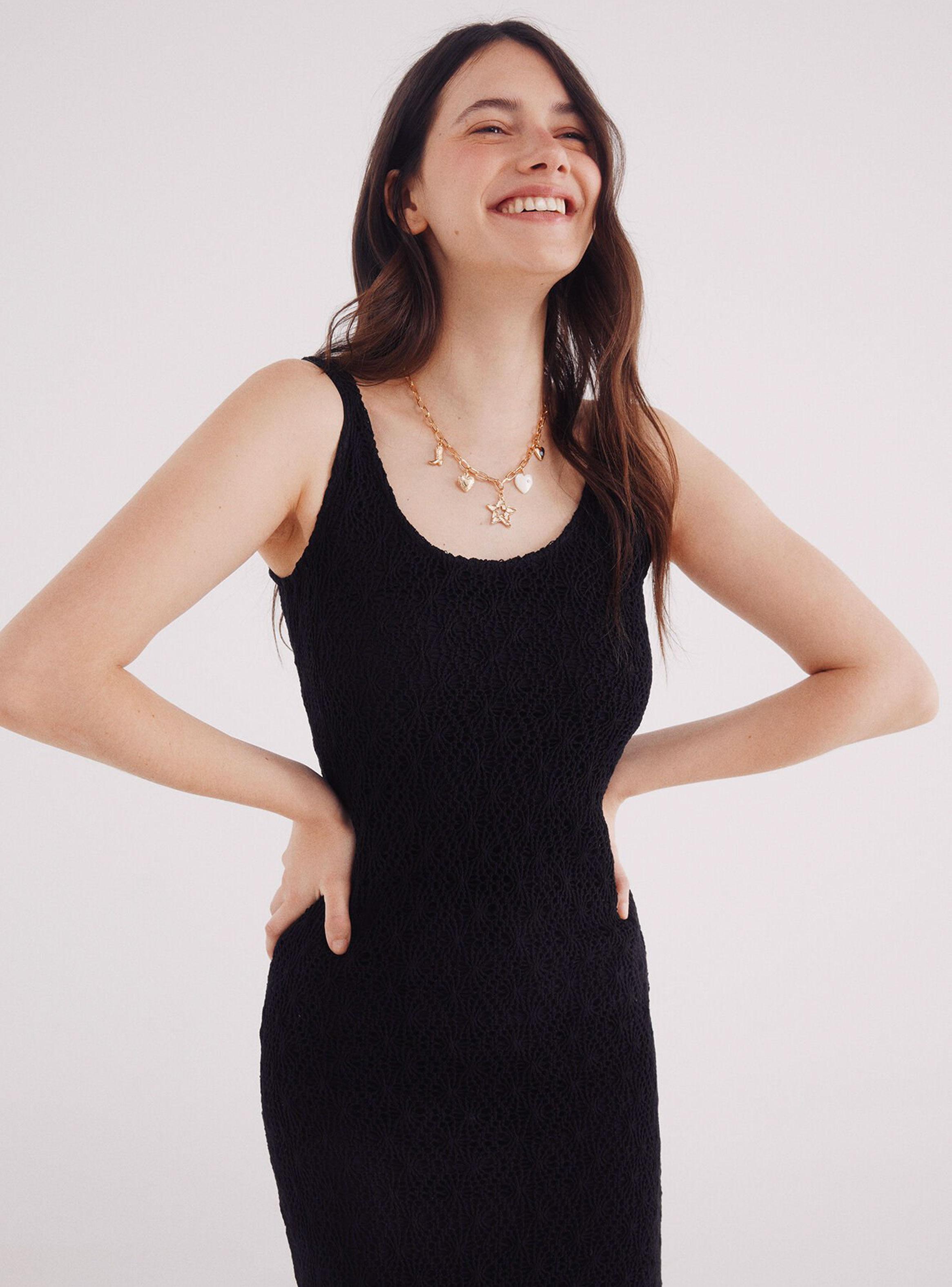 Vestido Midi Crochet-2