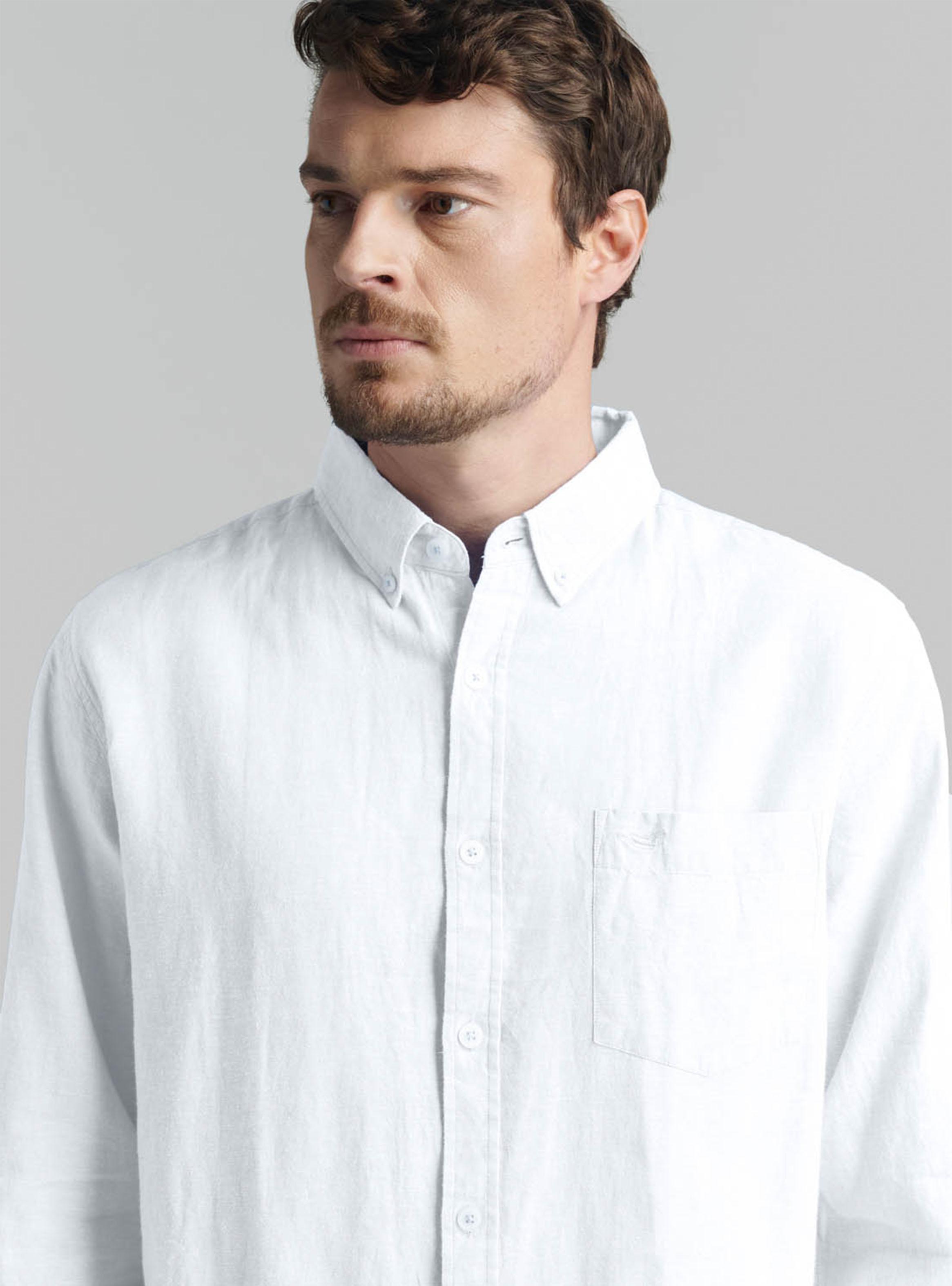 Camisa Sport Lino Lowell-2