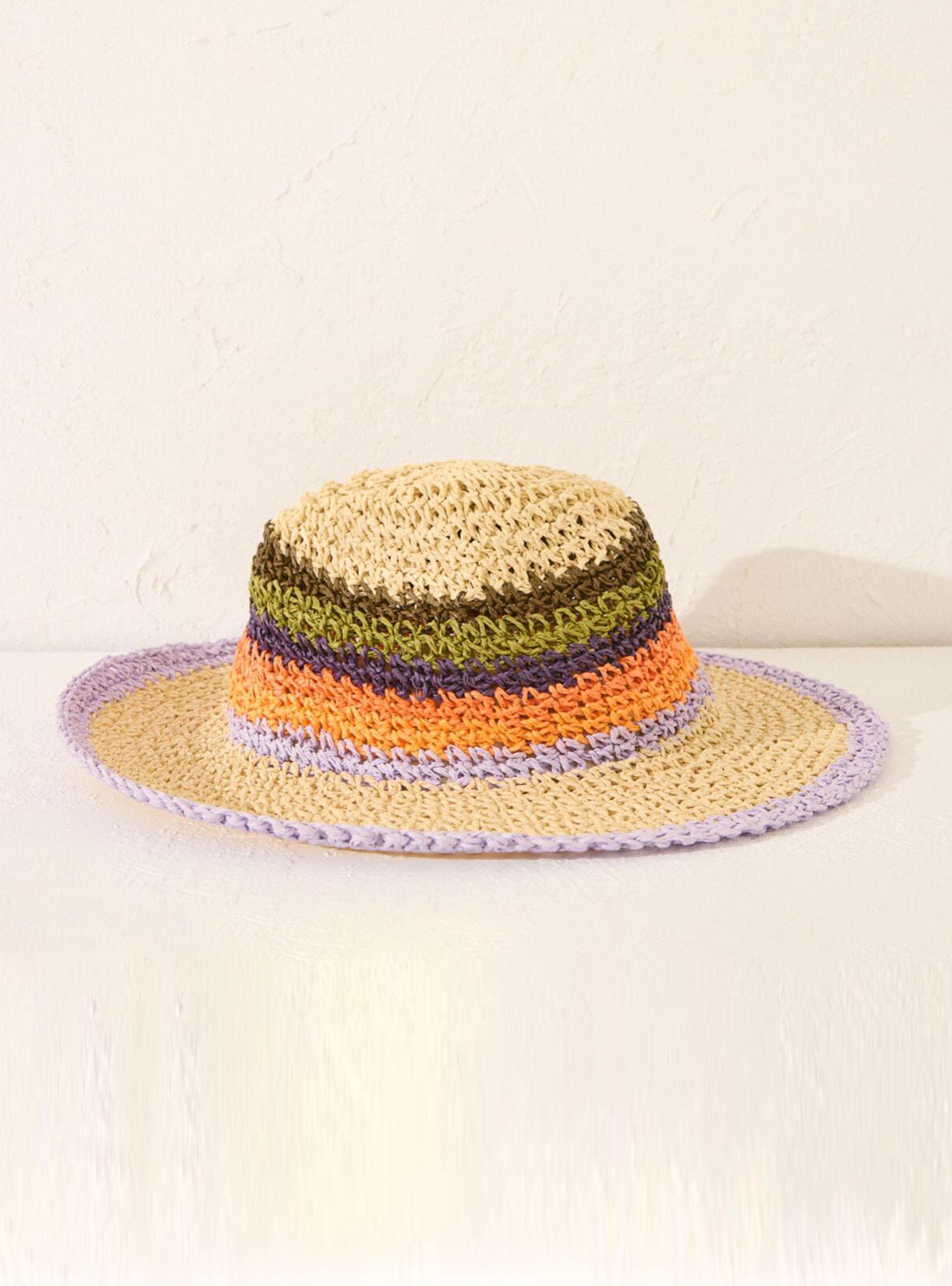 Sombrero Rafia Color Natural-0