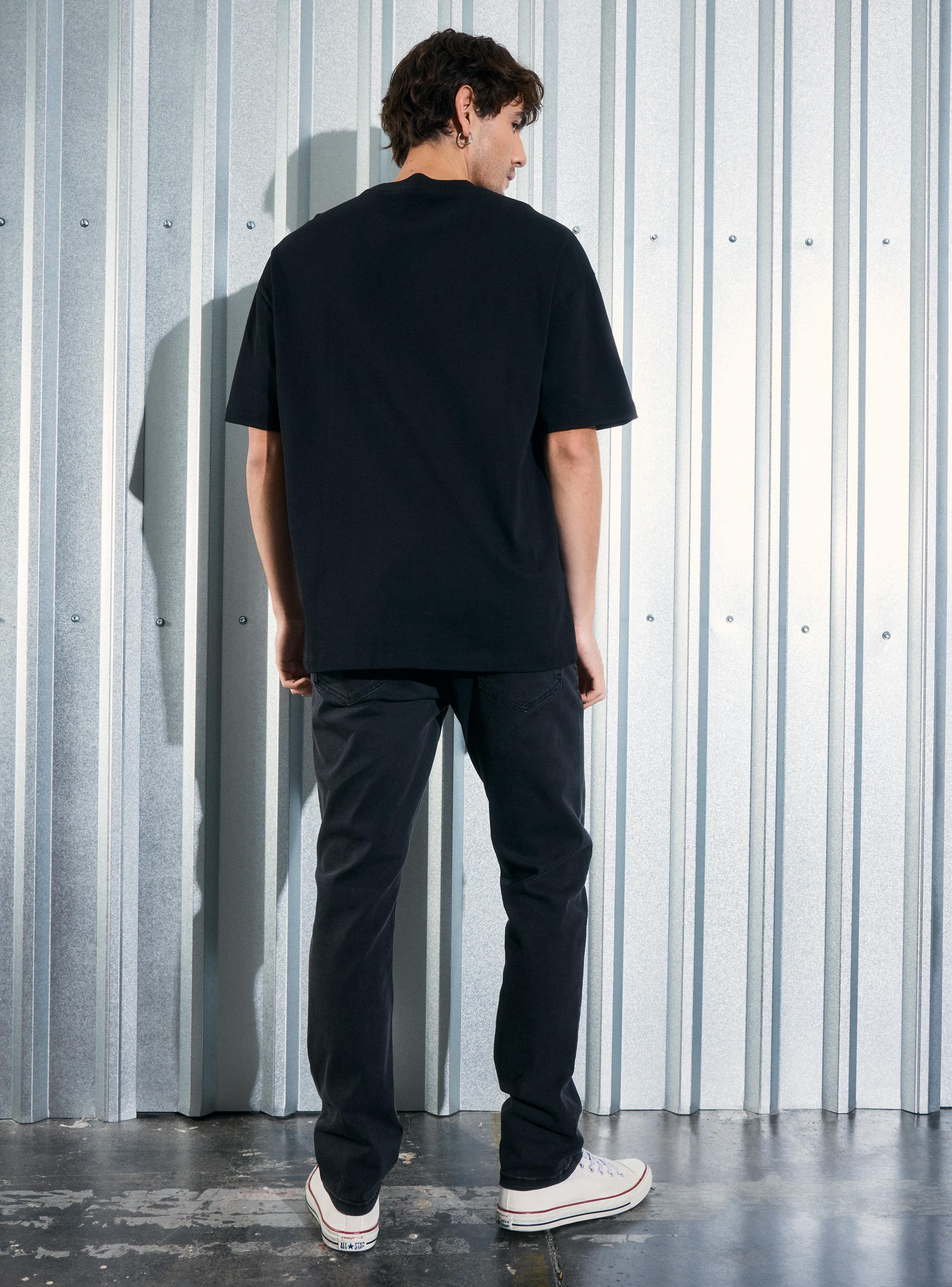 Jeans Slim Fit Liso Elasticado-5