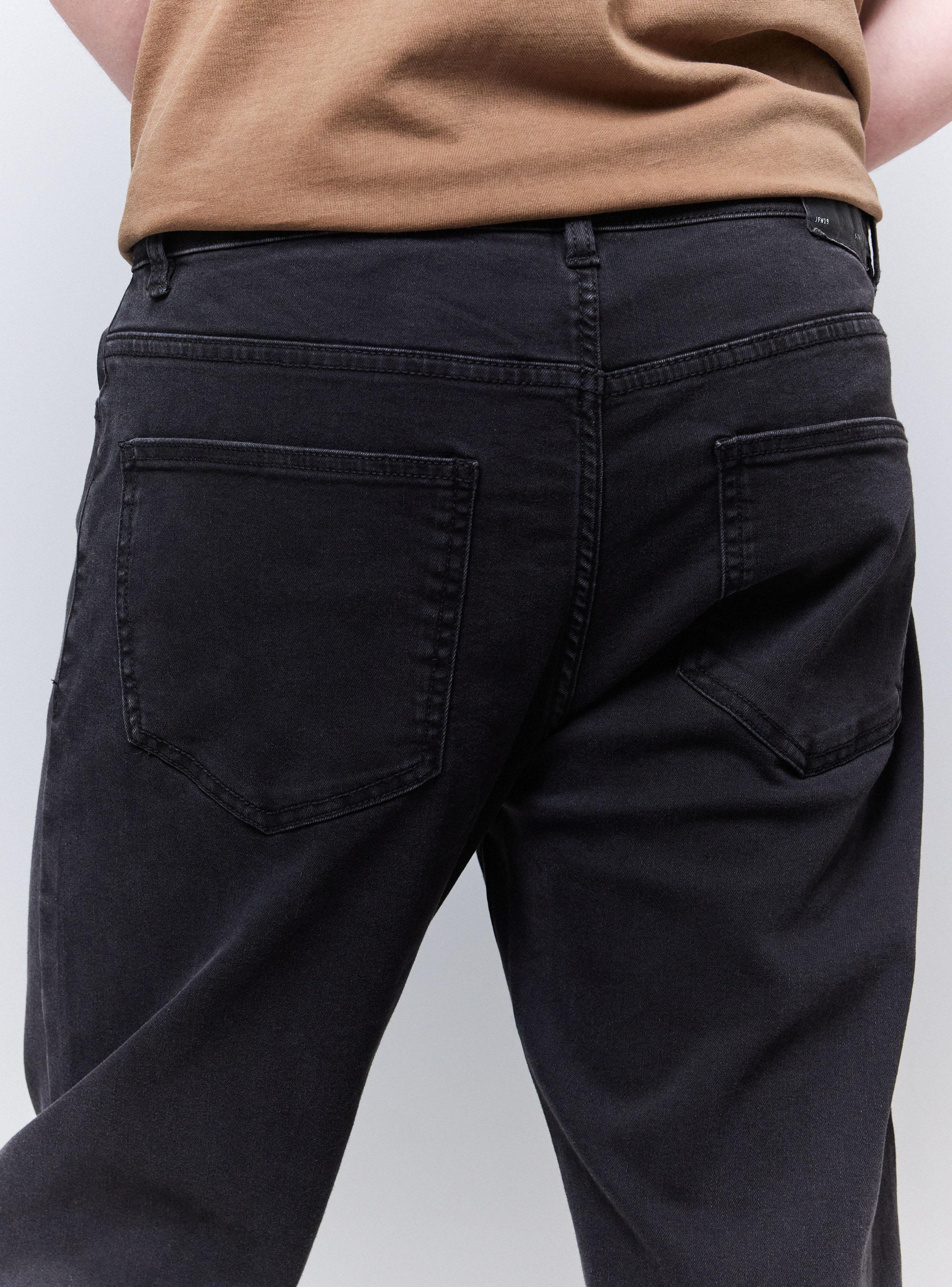 Jeans Slim Fit Liso Elasticado-3