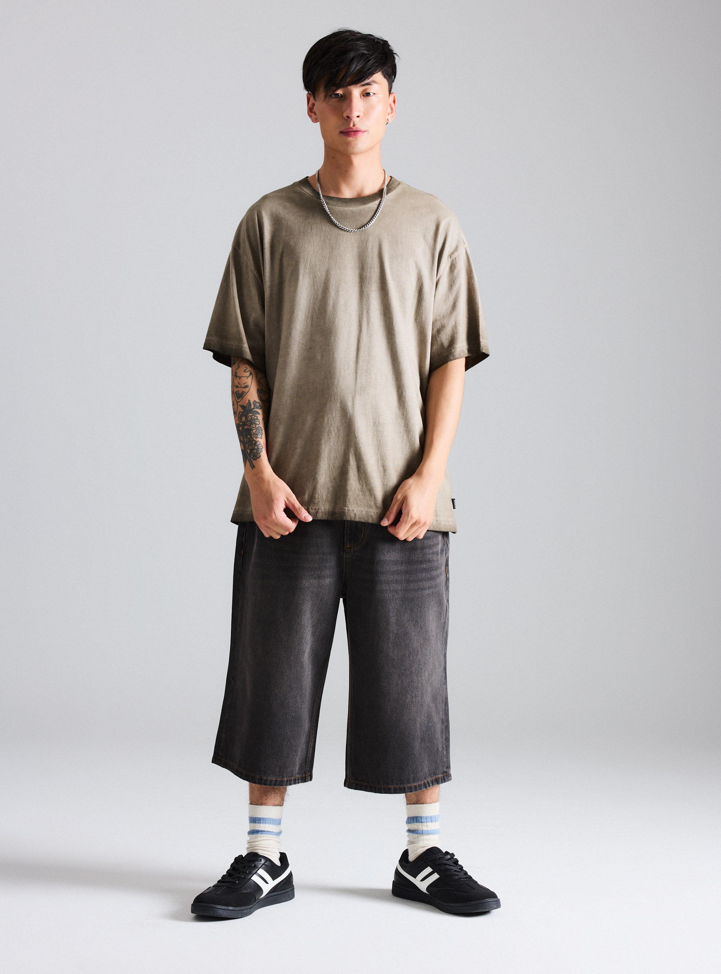 Polera Sólida Boxy Fit-4