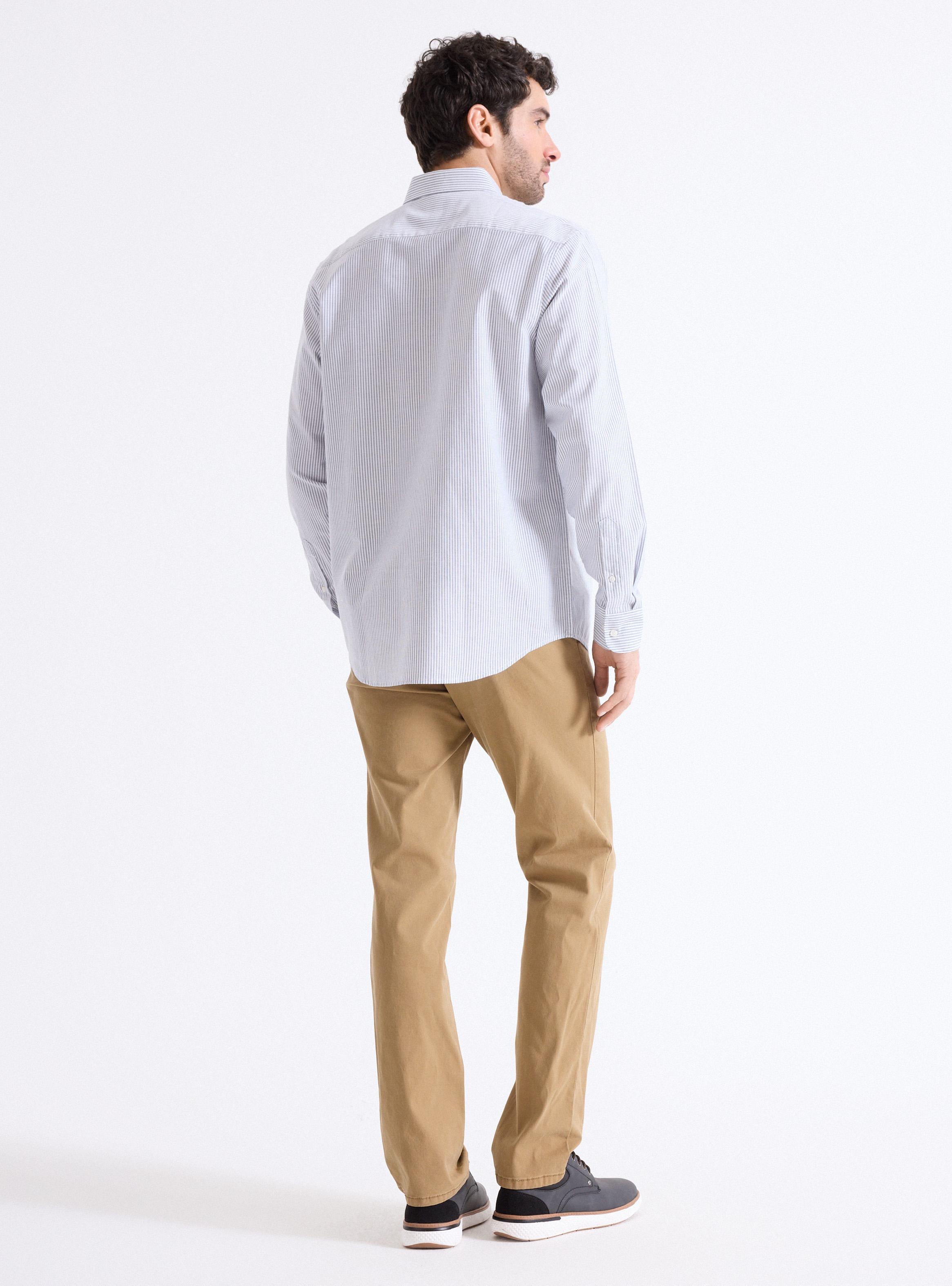 Camisa Semi Oxford Rayas-5