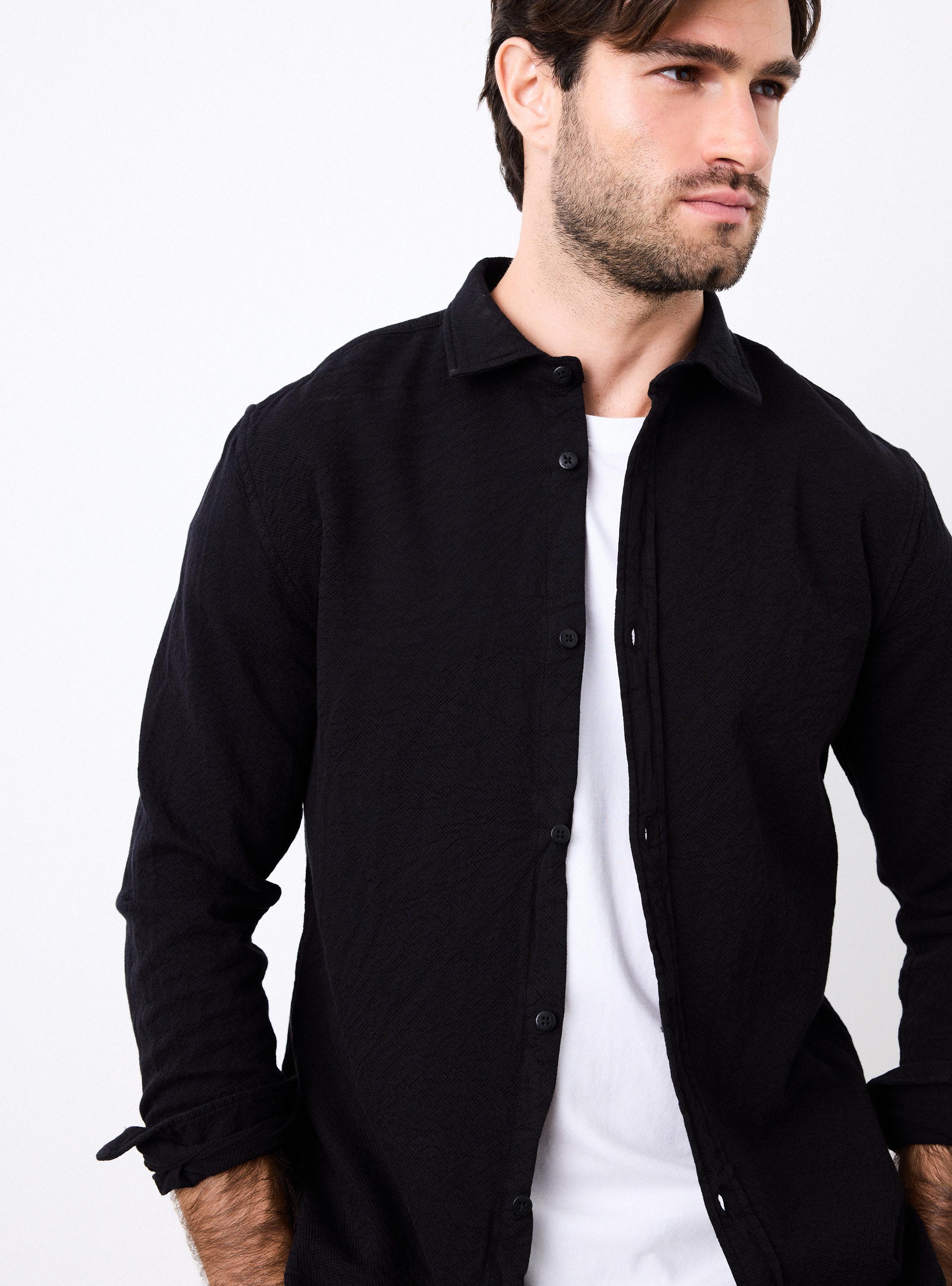 Camisa Algodón Dobby-2