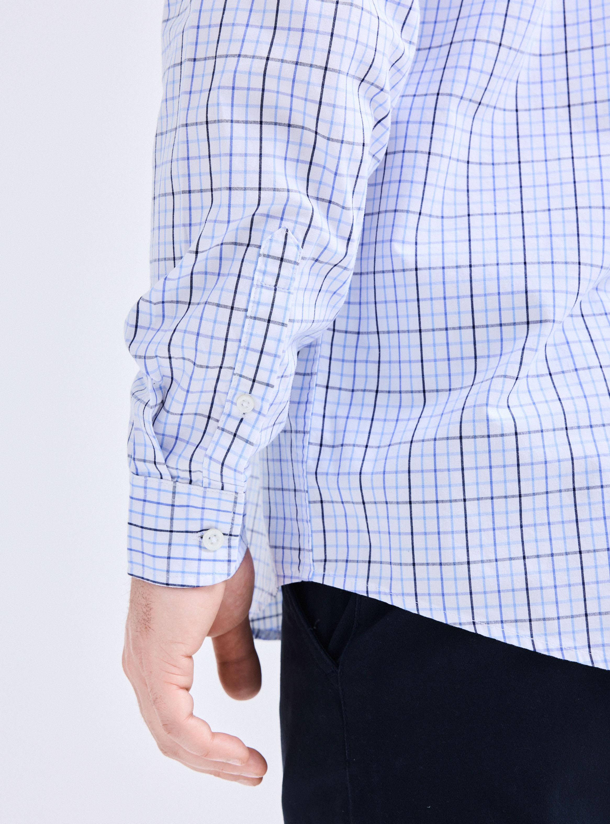 Camisa Manga Larga Cuadros Casual-3