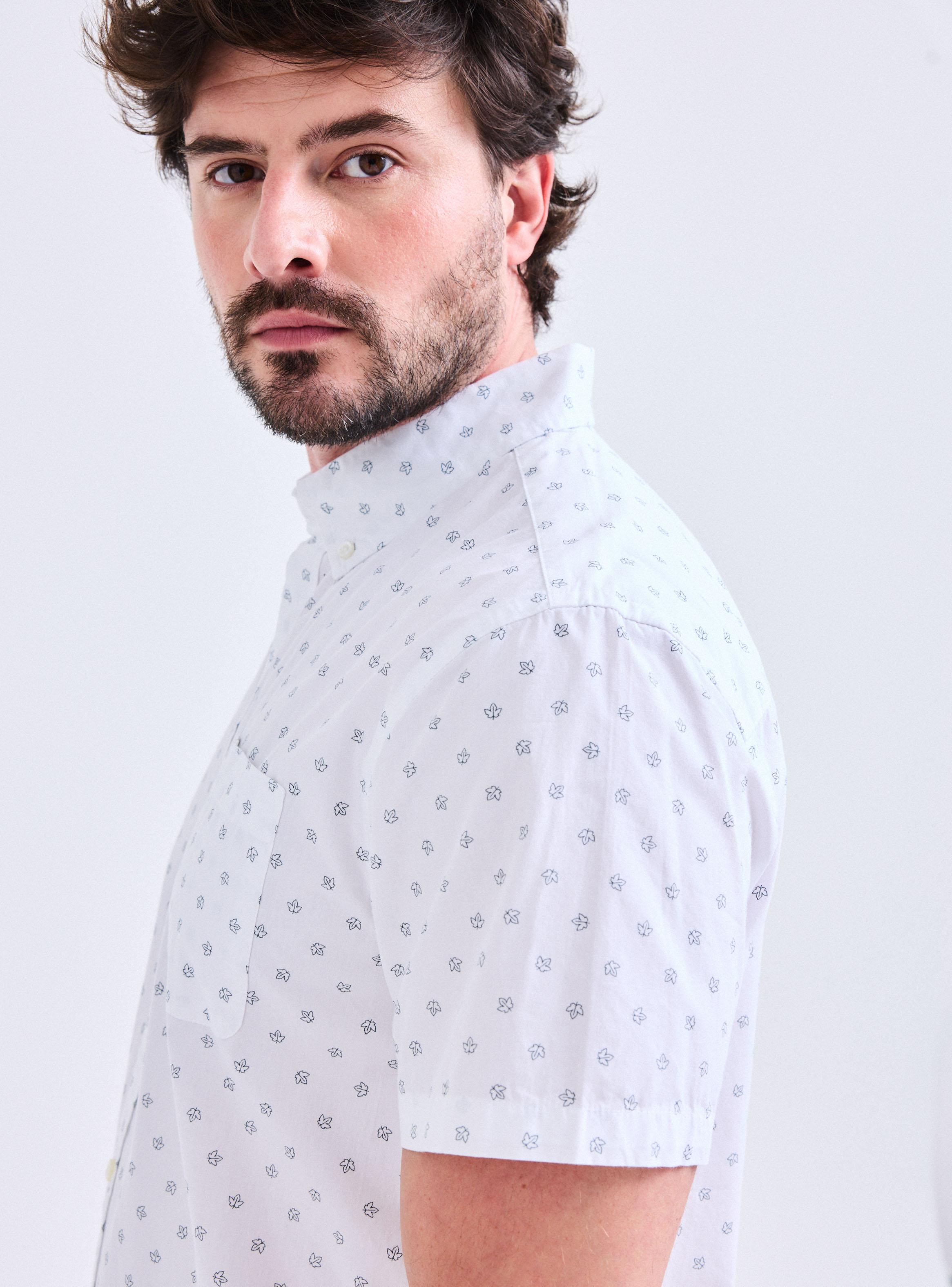 Camisa Manga Corta Diseño Mini Print-3