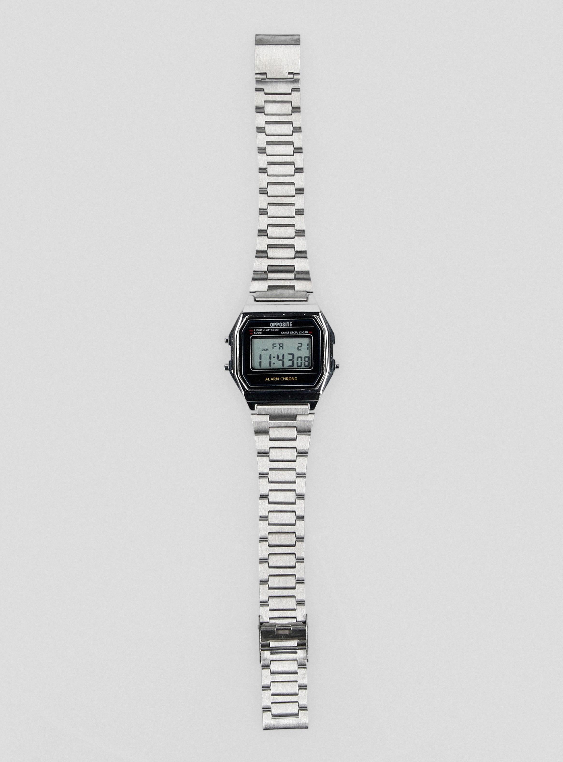 Reloj Digital Silver Mujer-3