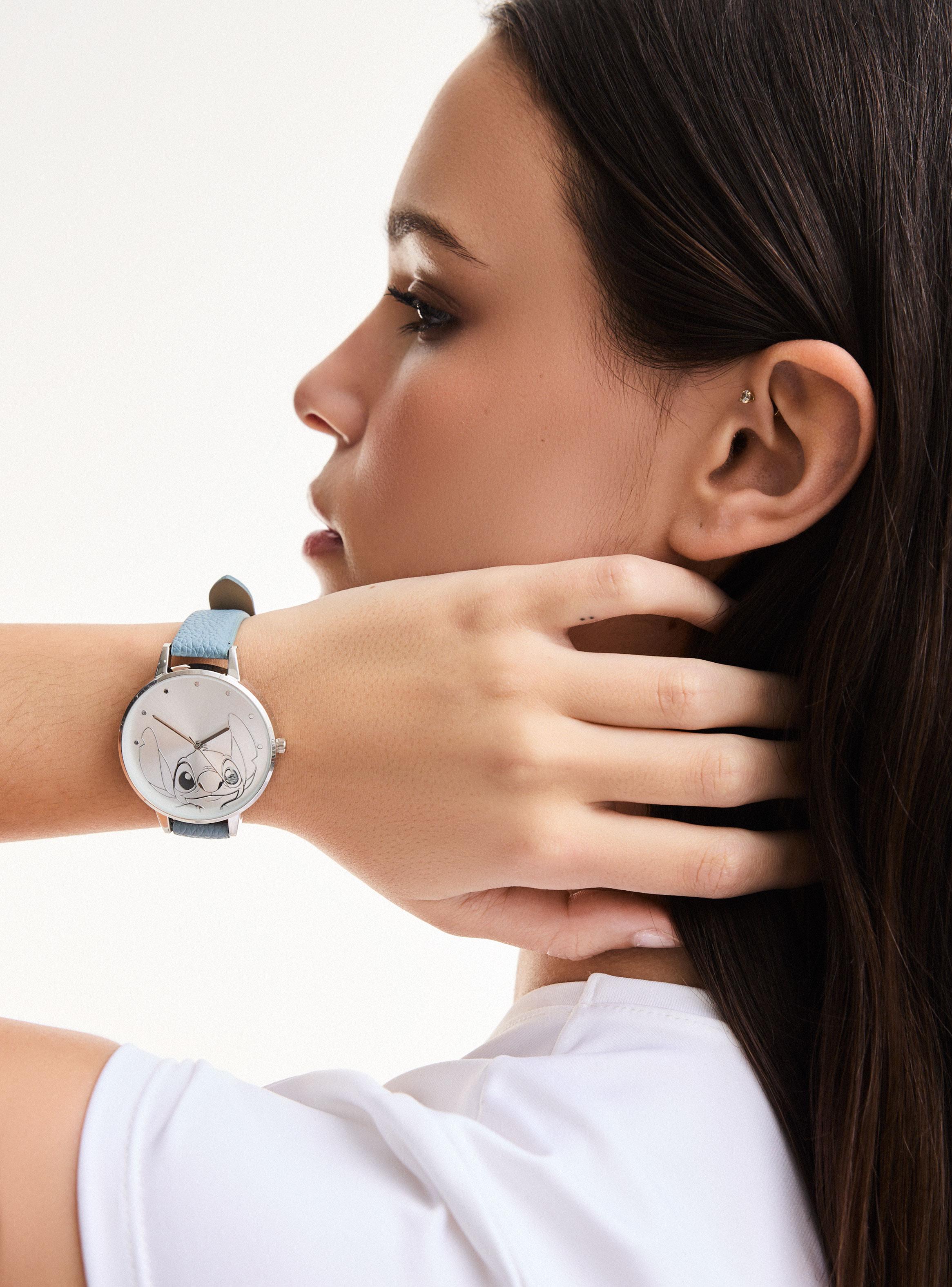 Reloj Análogo Stitch Mujer-4