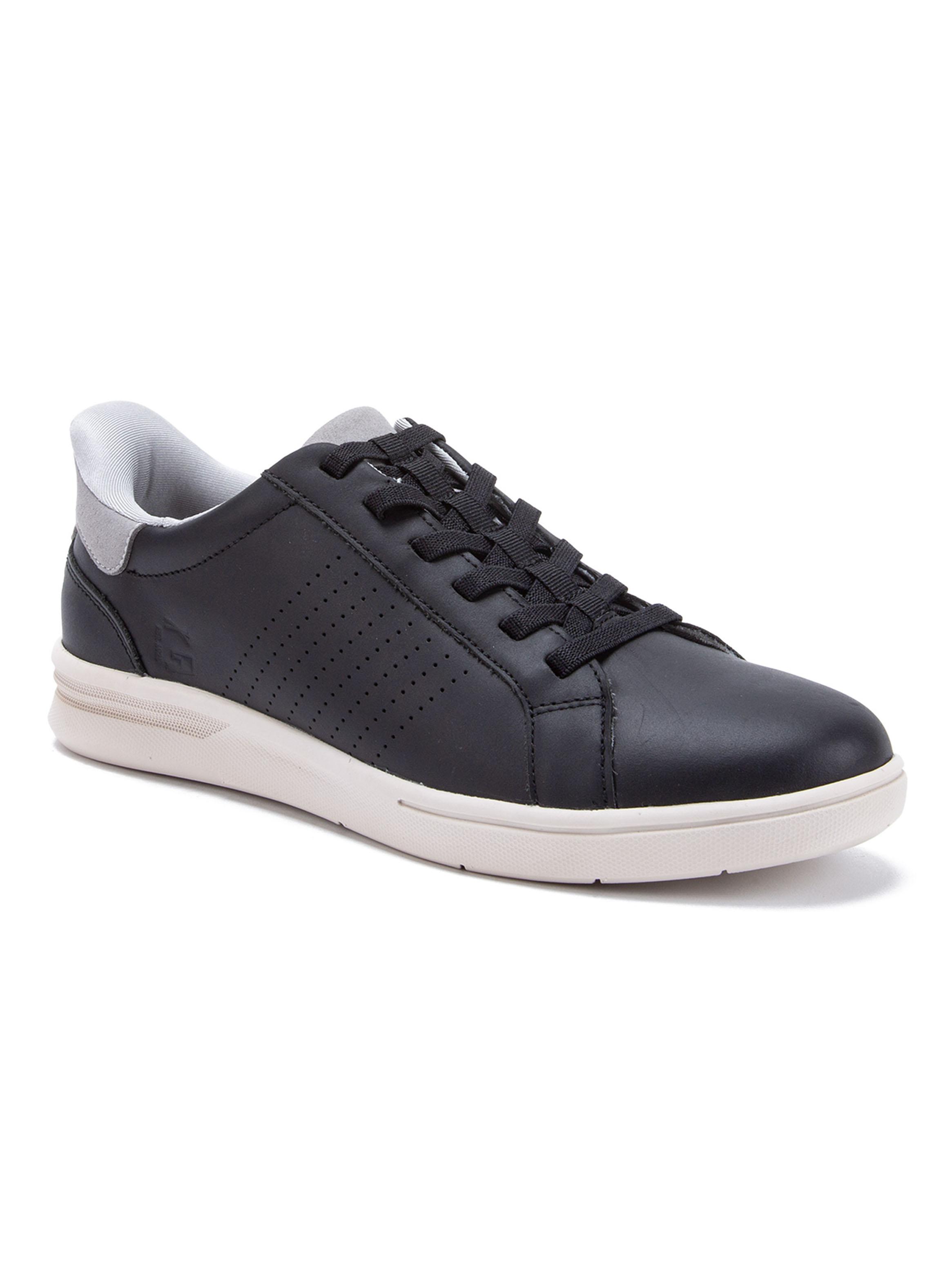 Zapatilla Urbana Black Bangkok 36033 Cuero Hombre-2