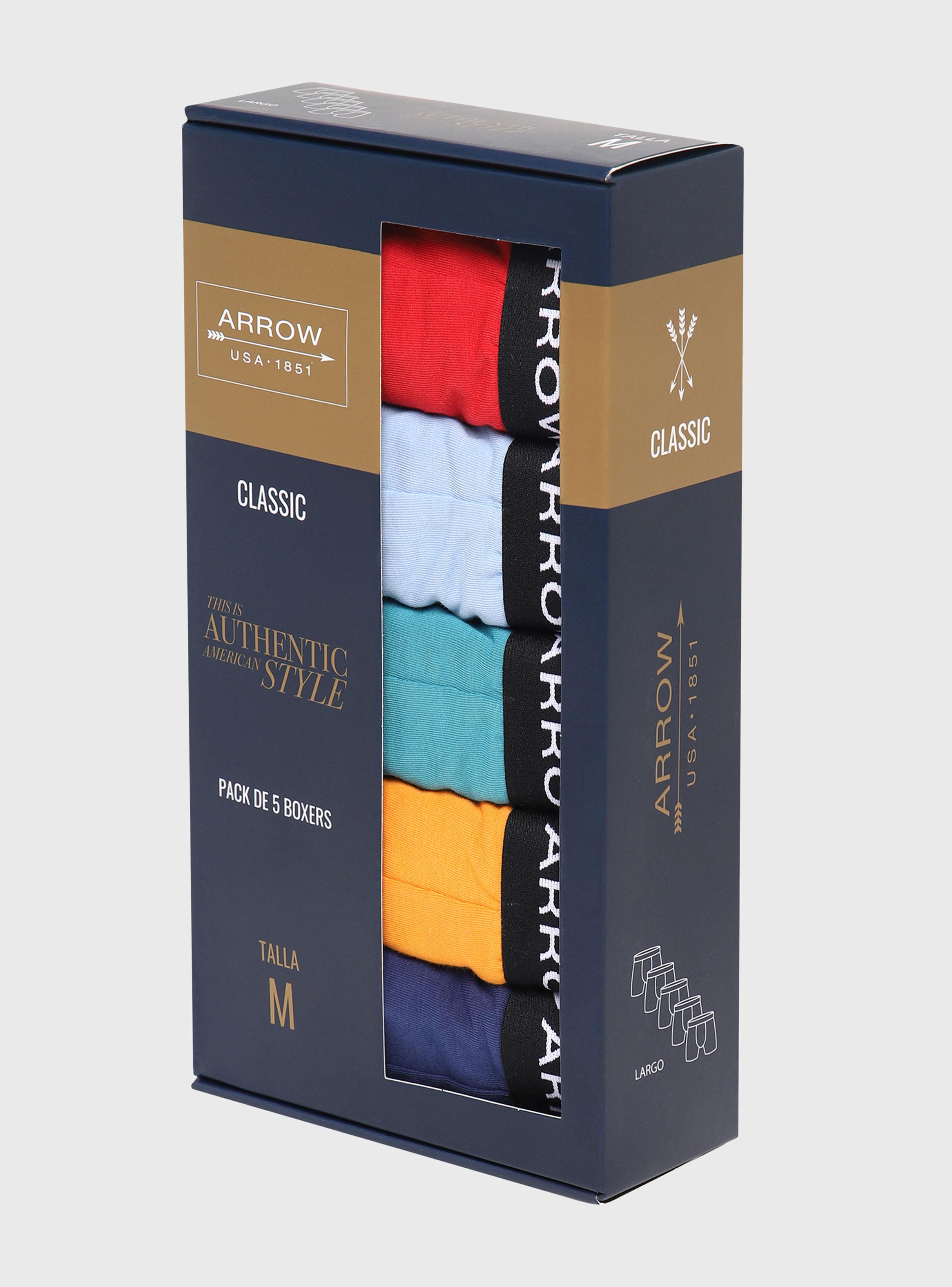 Boxer Pack 5 Color Desing-4