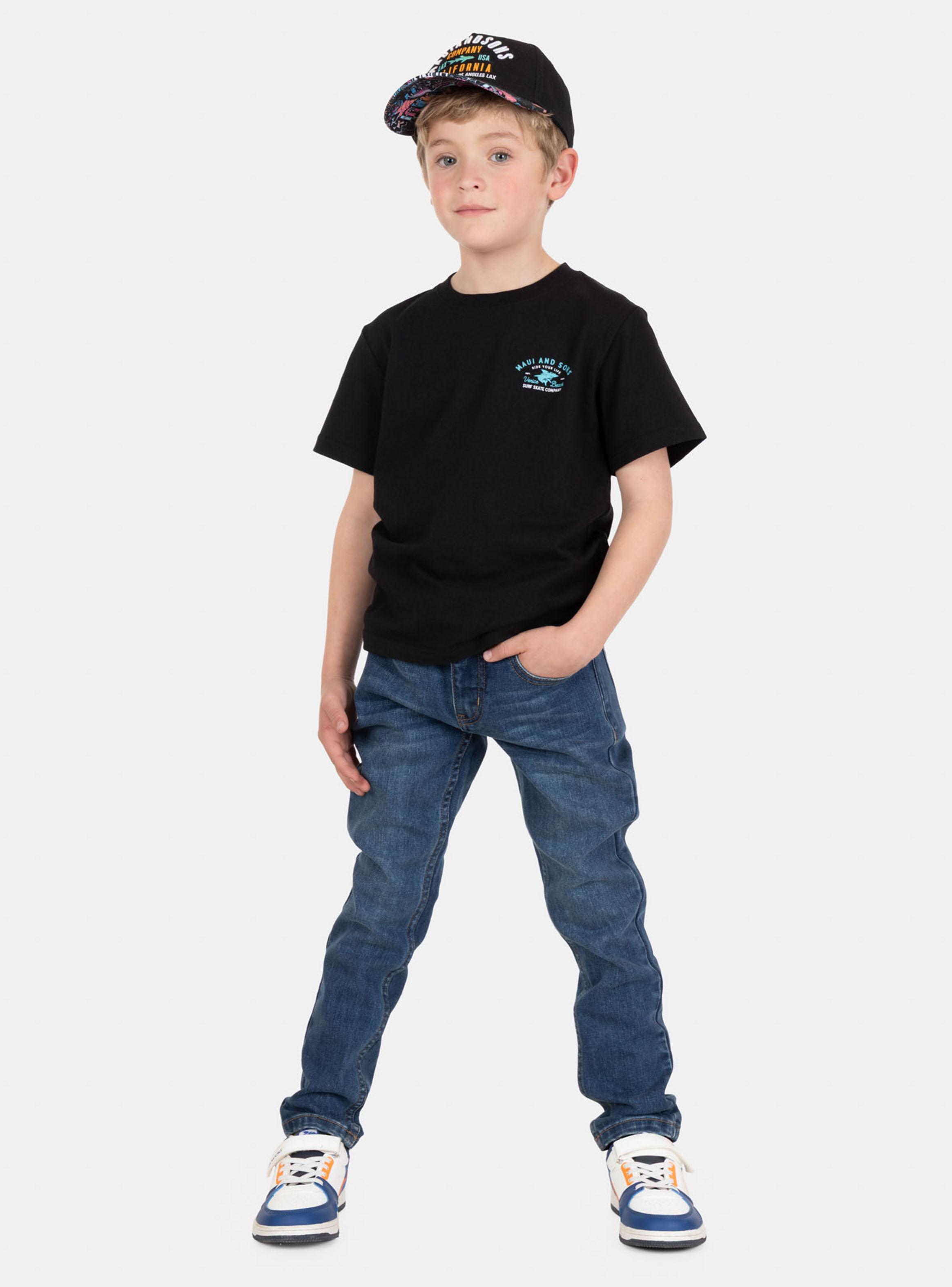Polera Estampado Espalda Tiburón Black-3