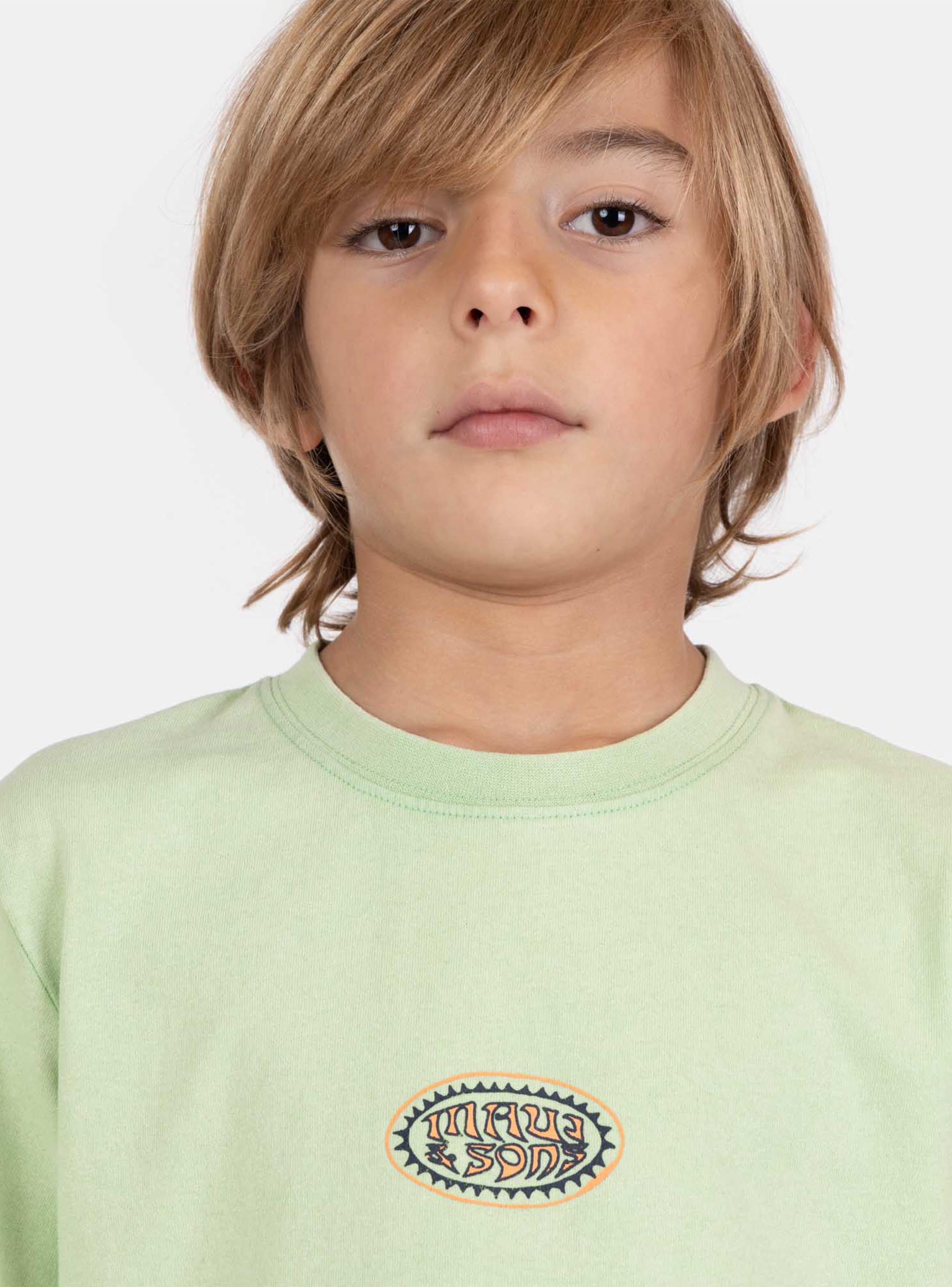 Polera Manga Corta Logo Irregular Espalda-2