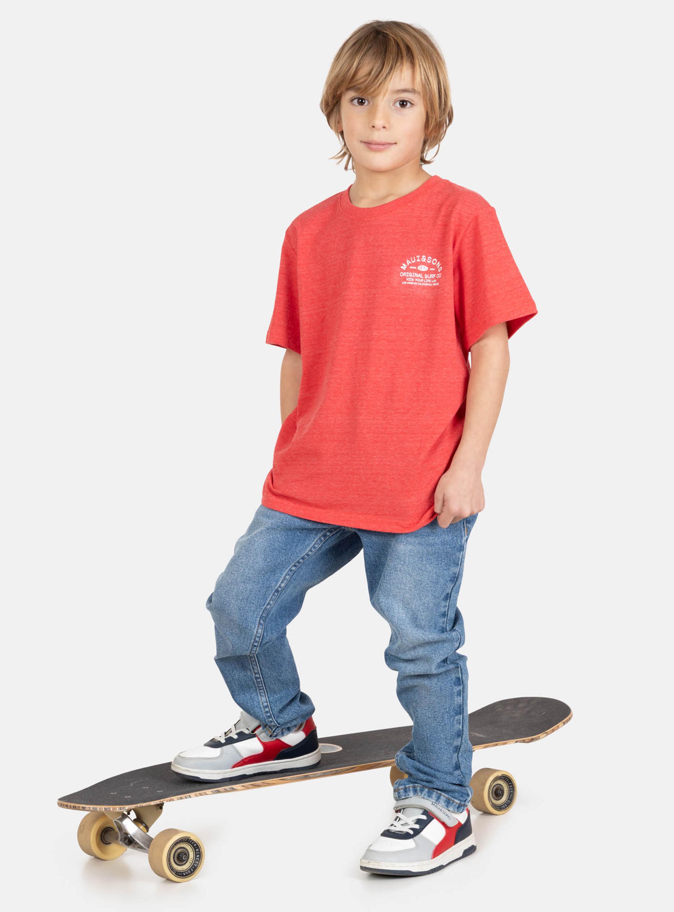 Polera Estampado Espalda Red-3