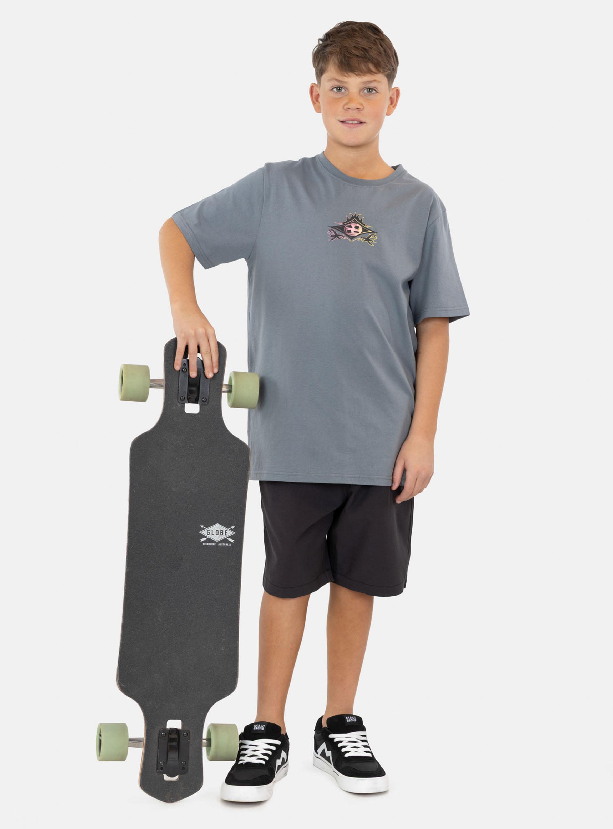 Polera Diseño Logo Espalda Grey-3