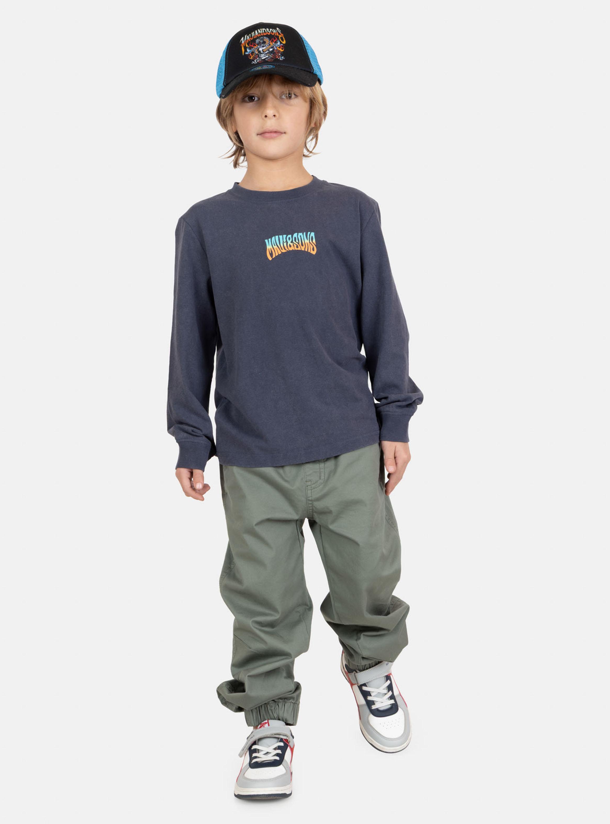 Polera Manga Larga Estampado Espalda Surf California Logo-3